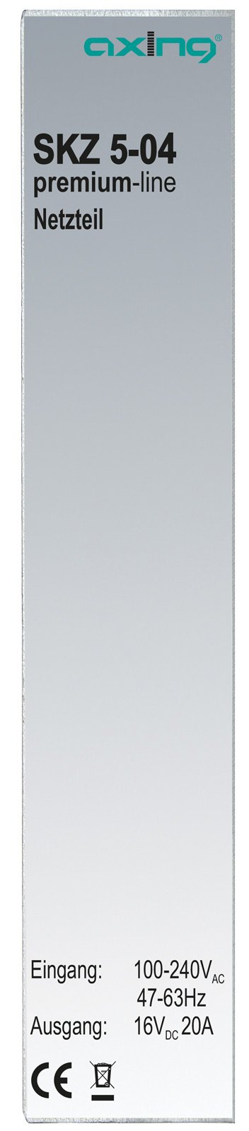 Axing SKZ 5-04 Alimentatore di rete per appoggiare testa cassette 16 V/2 x 10 A