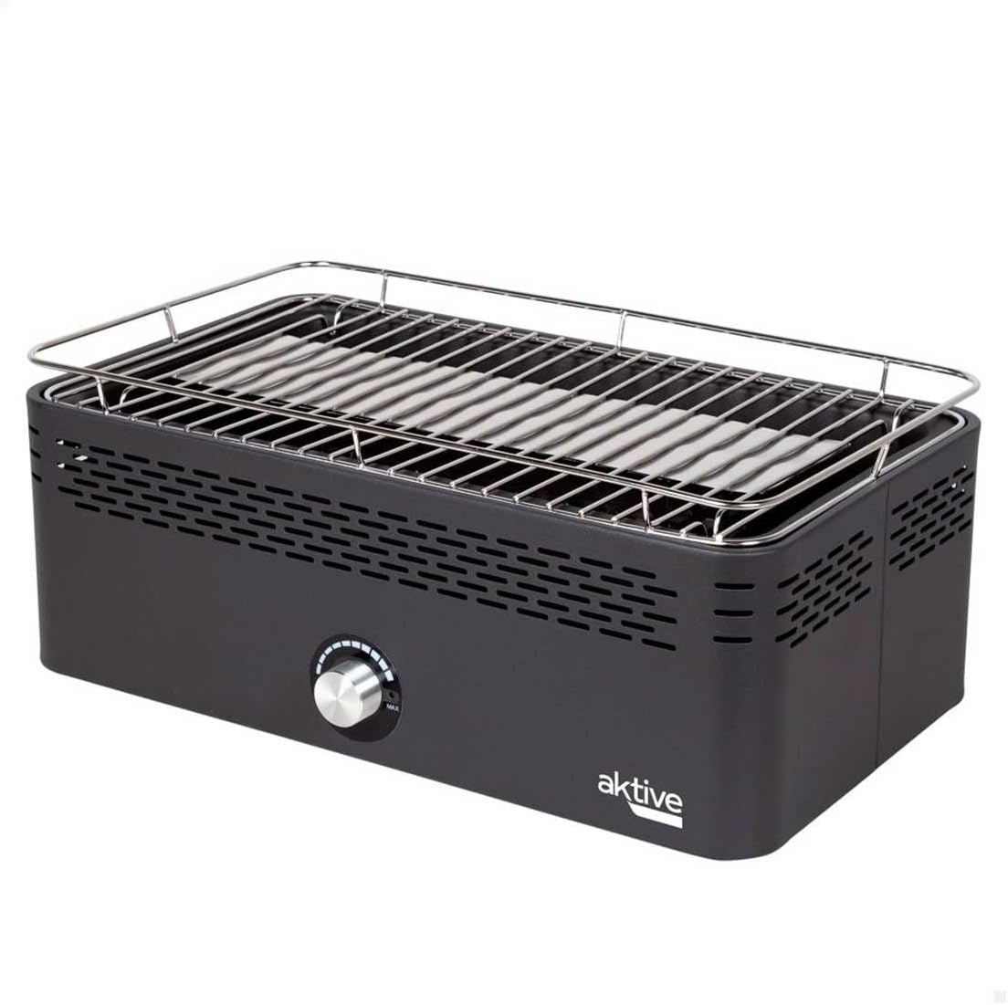 Aktive Smokeless Rectangular Barbecue 42 x 23 cm