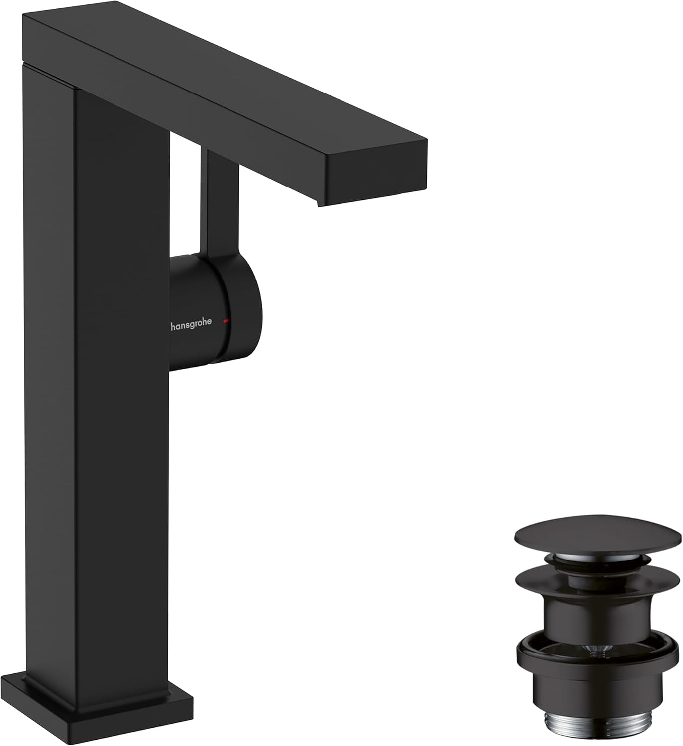 Hansgrohe Tecturis E - Rubinetto Lavabo CoolStart 211mm, Nero Opaco - immagine 1