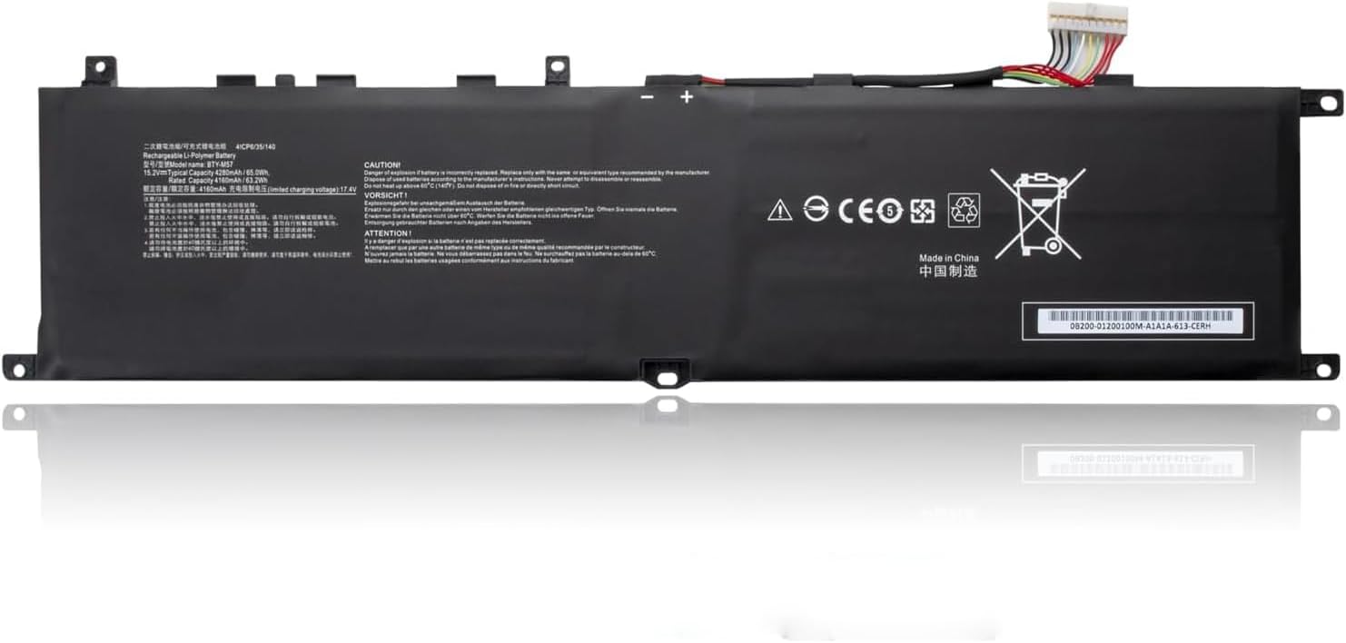 BTY-M57 Batteria Laptop per MSI GP66 GP76 Leopard - immagine 1