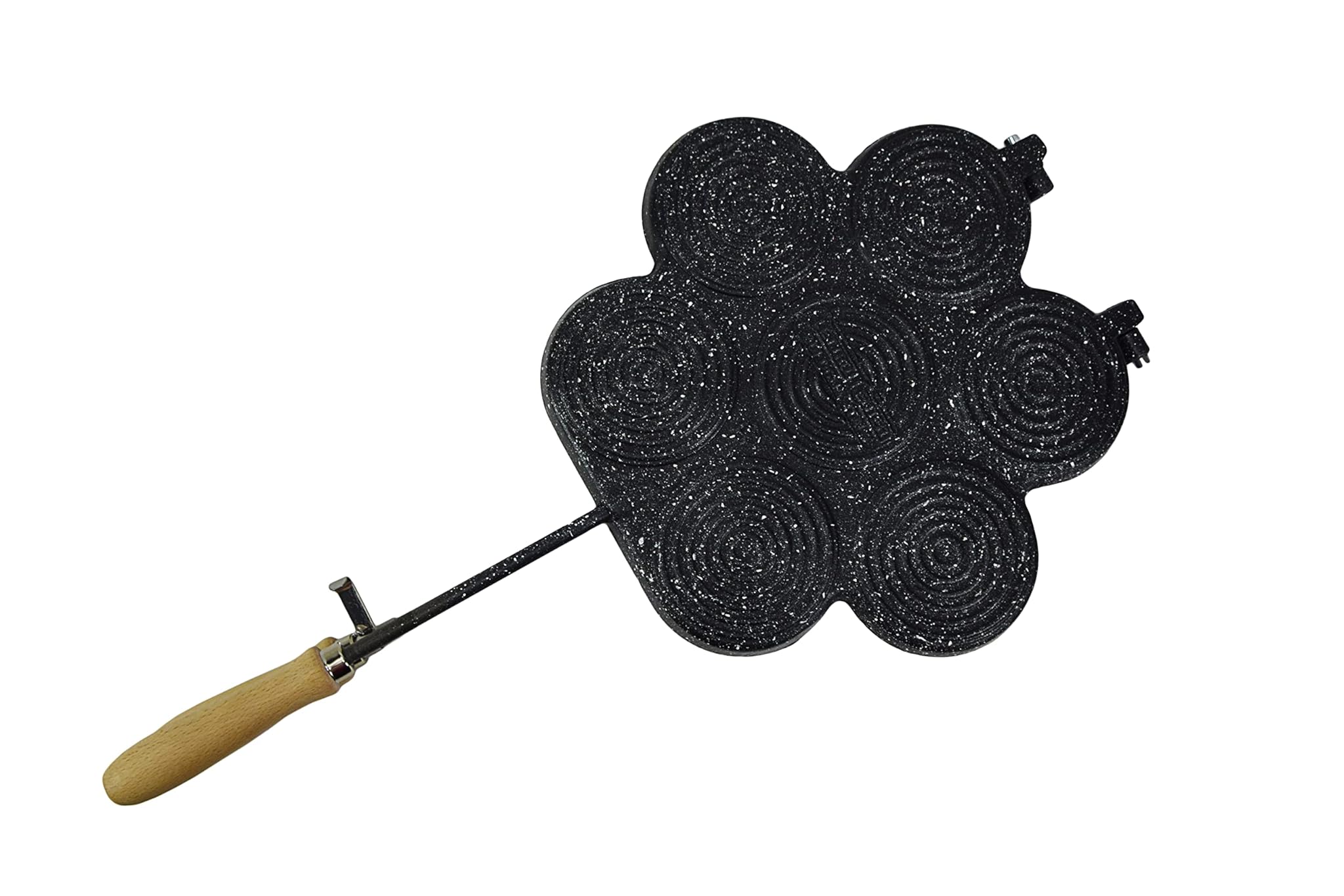 ELETTRO CENTER TIGELLIERA INDUZIONE TEFLON 7 POSTI CON GANCIO CHIUSURA, 433