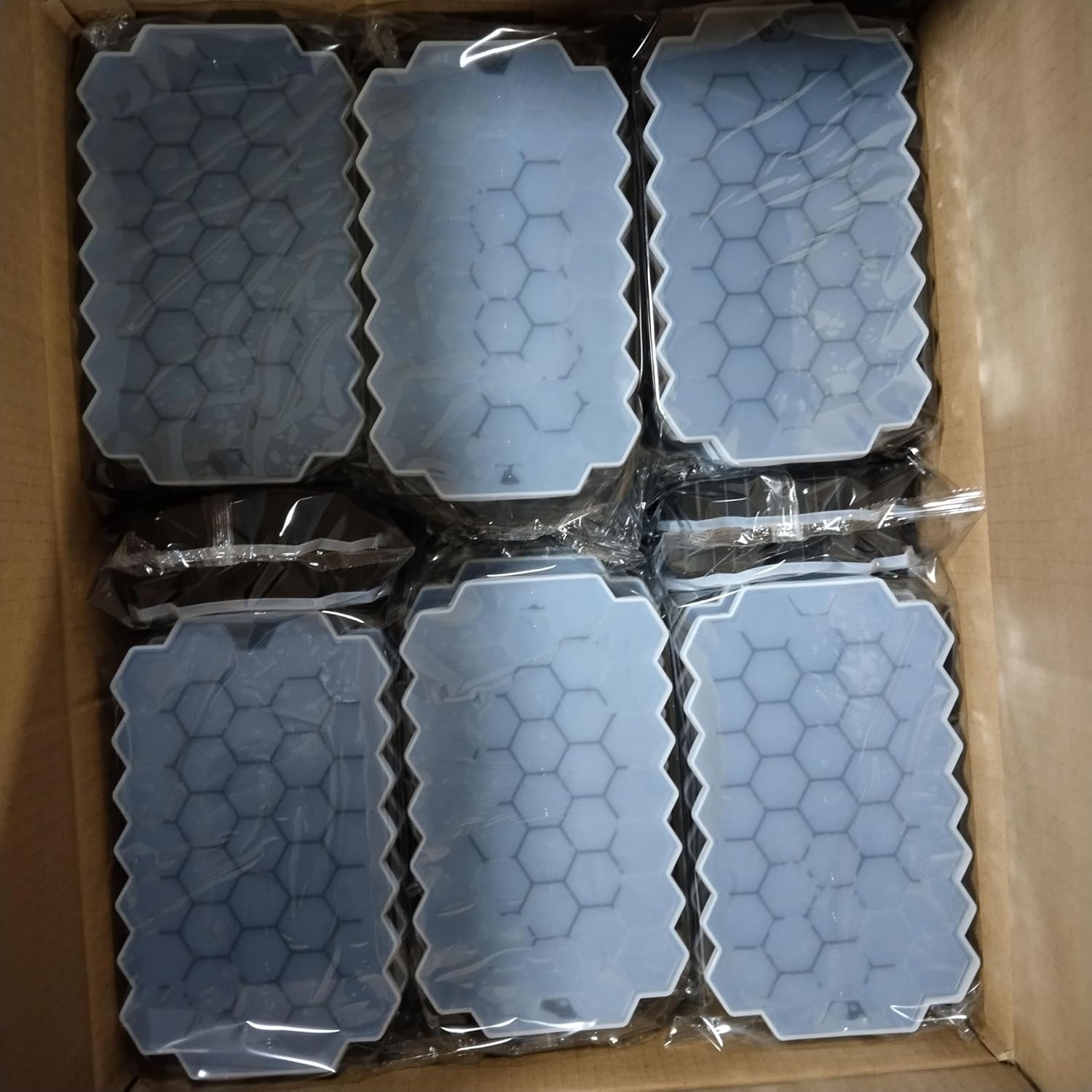 Set 2 Stampo Ghiaccio in Silicone con Coperchio - immagine 2