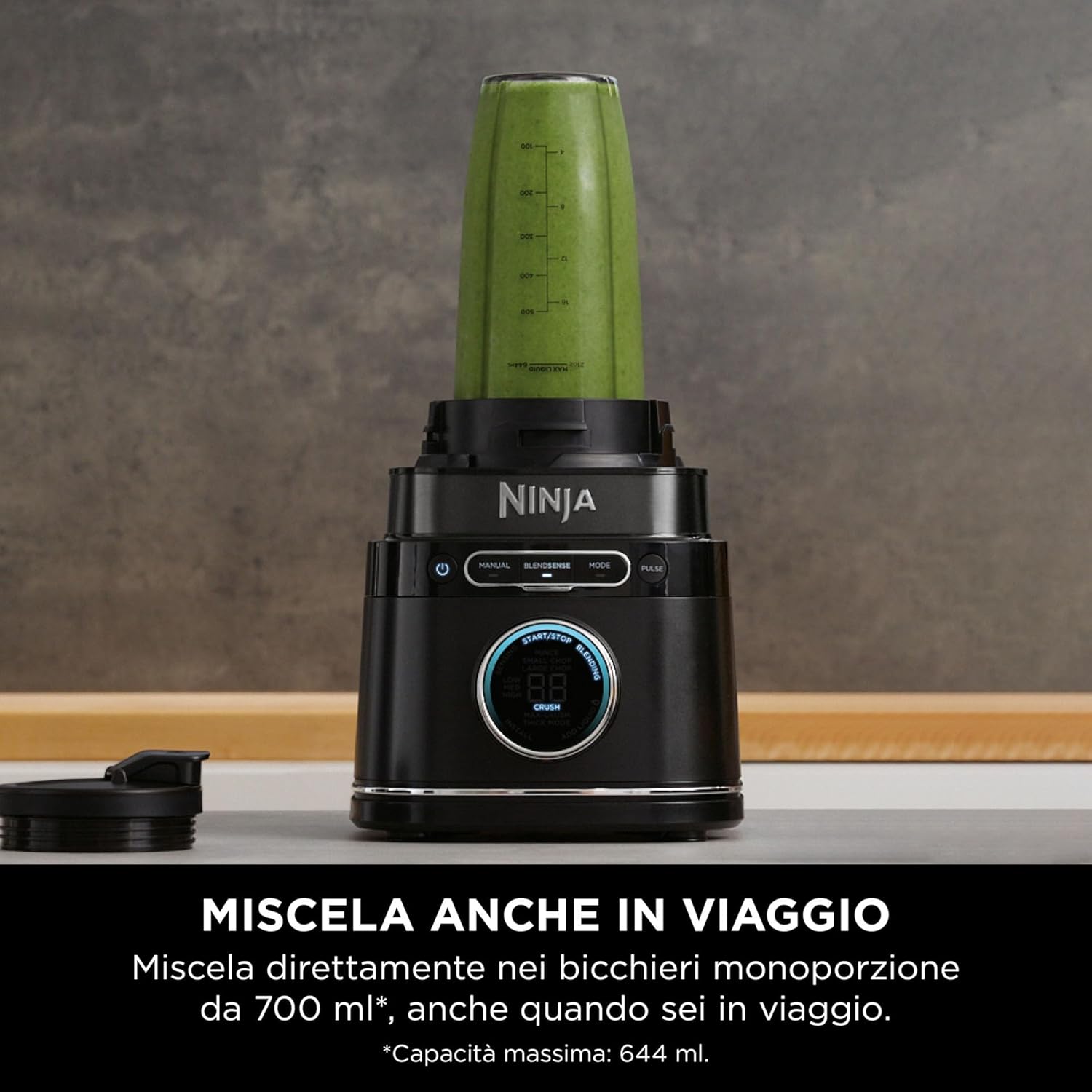 Ninja Frullatore Detect Power Pro 2 in 1 1200W, Nero - immagine 6