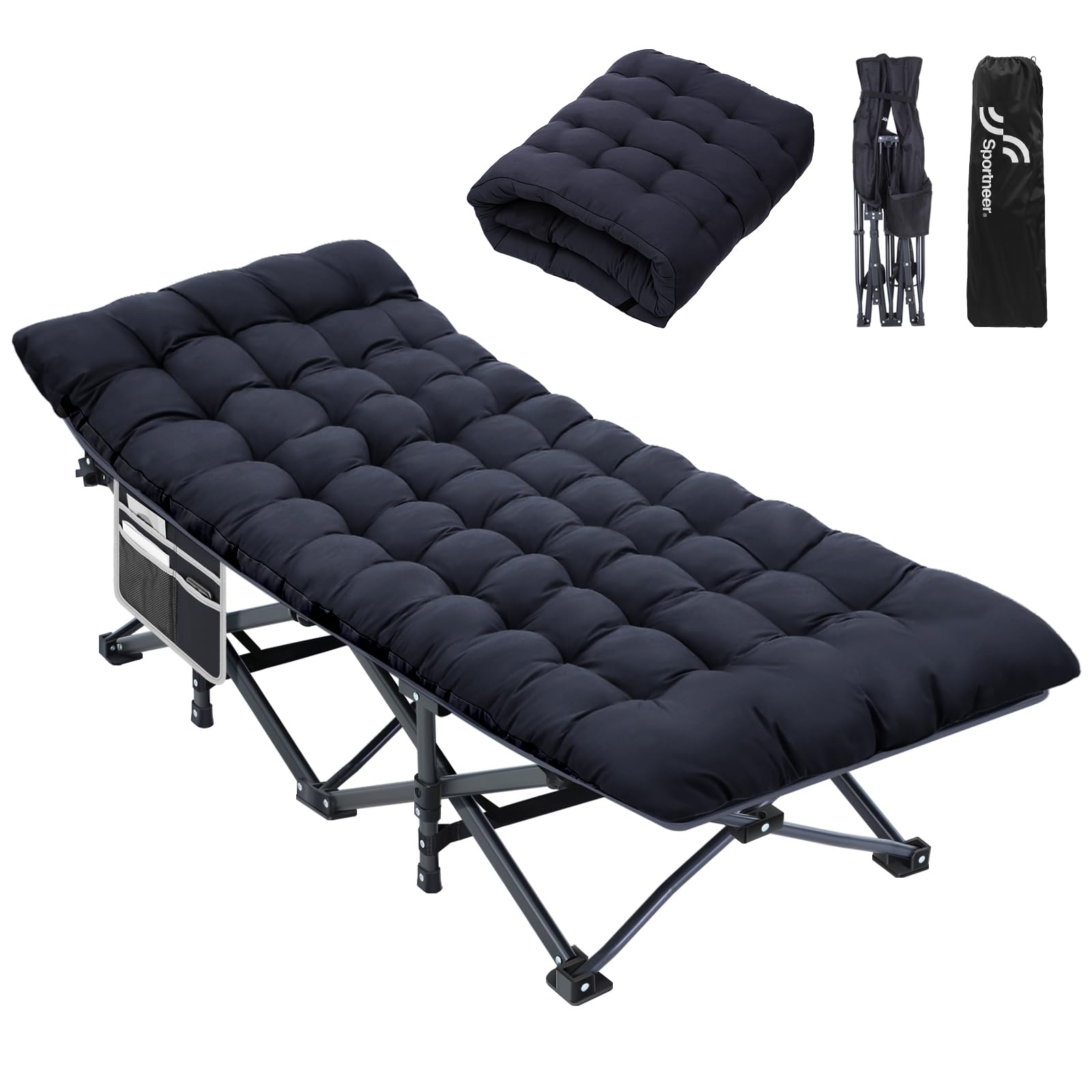 Sportneer Culla da Campeggio Portatile con Materasso