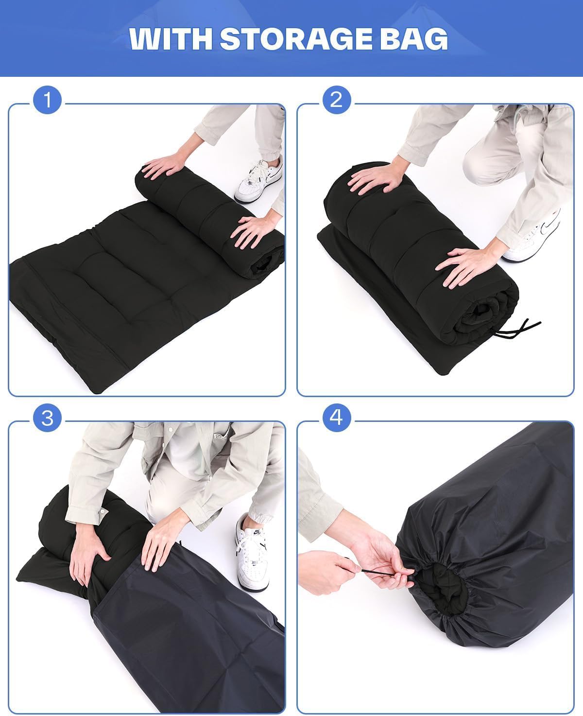 Sportneer Culla da Campeggio Portatile con Materasso - immagine 5