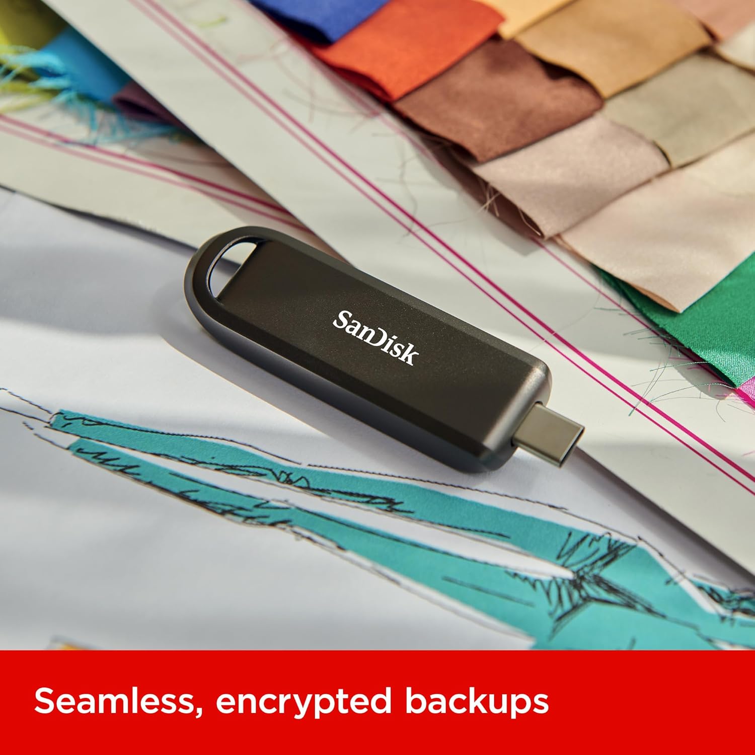 Sandisk Extreme PRO 256 GB Unità Flash USB-C - immagine 6