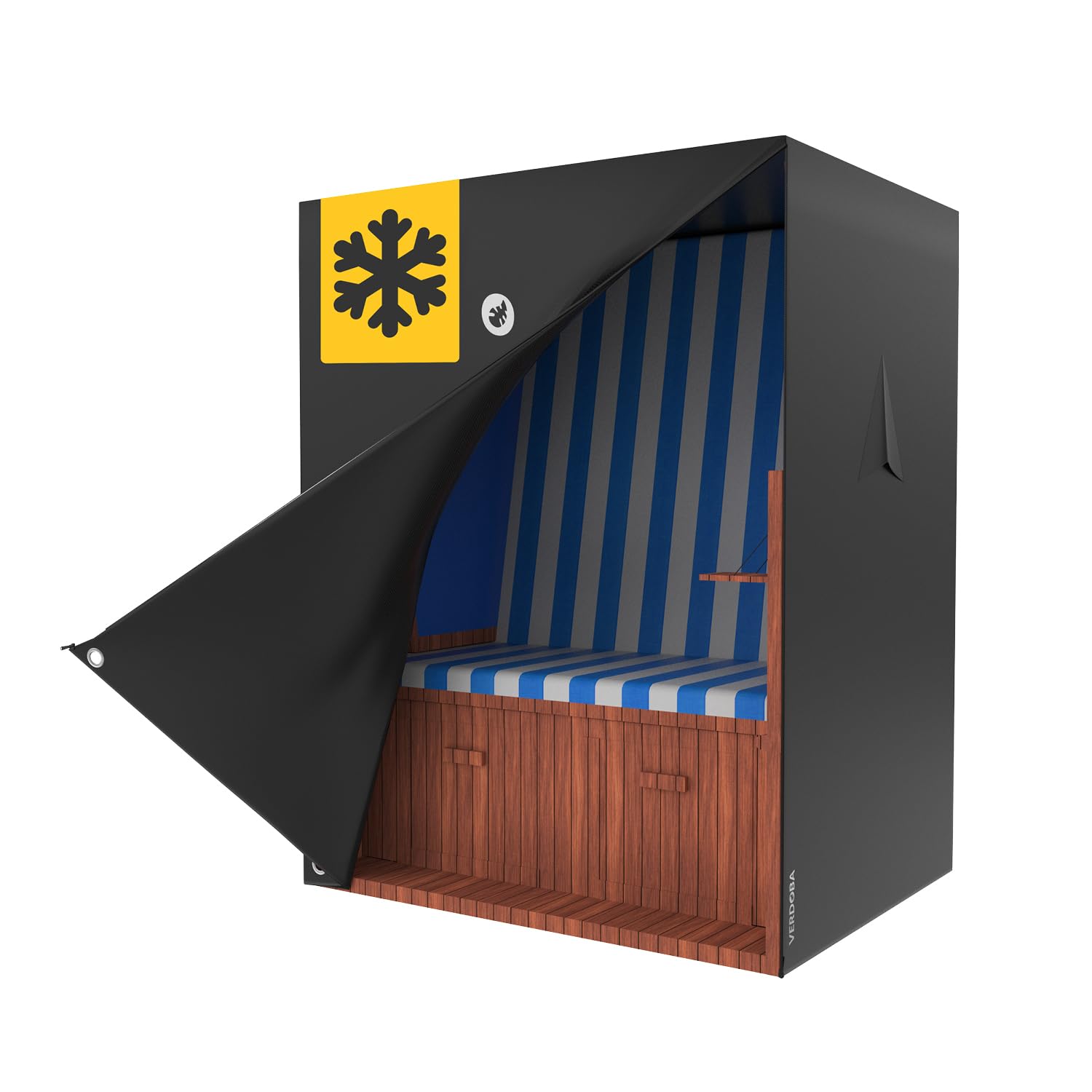 VERDOBA Custodia Protettiva Sedia da Spiaggia Oxford 600D