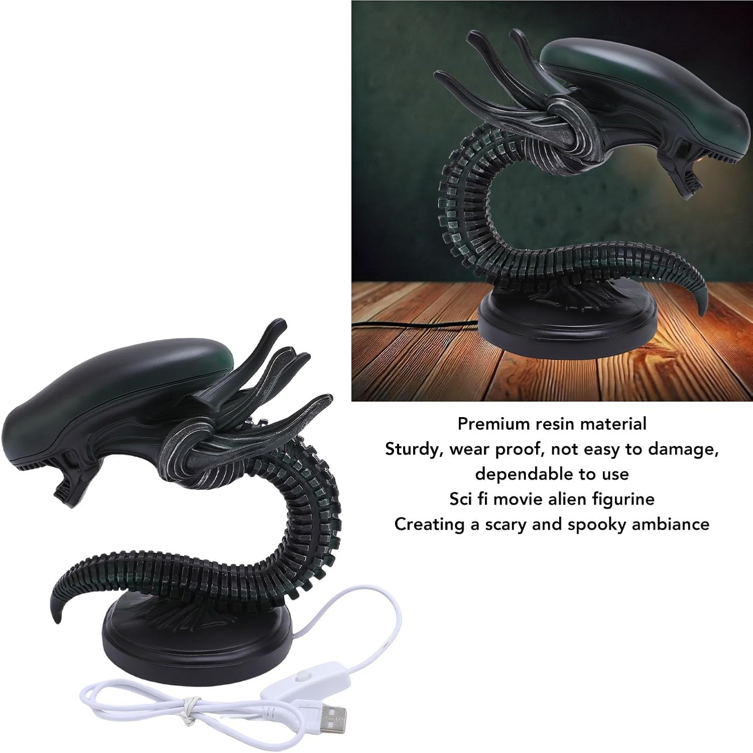 Lampada Aliena Piccola Scrivania con Illuminazione Morbida - immagine 2