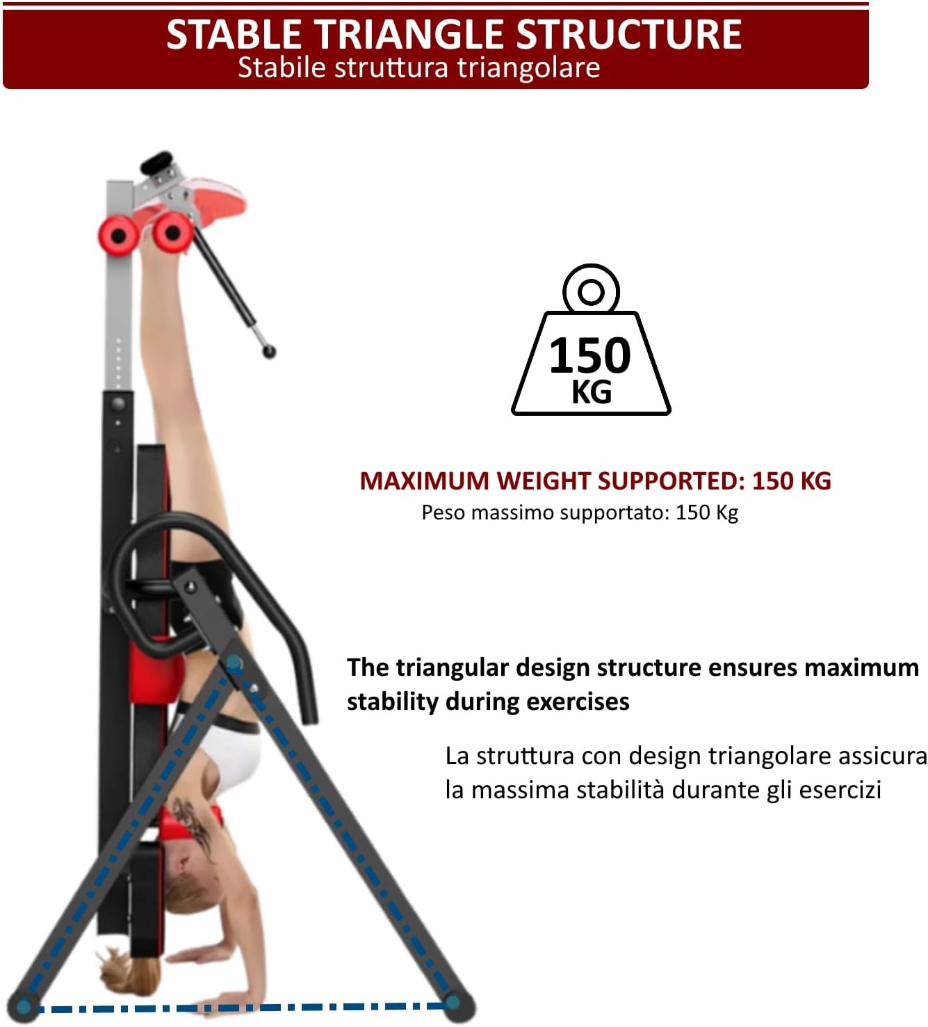 Panca ad inversione Resistente con Poggiatesta - immagine 5