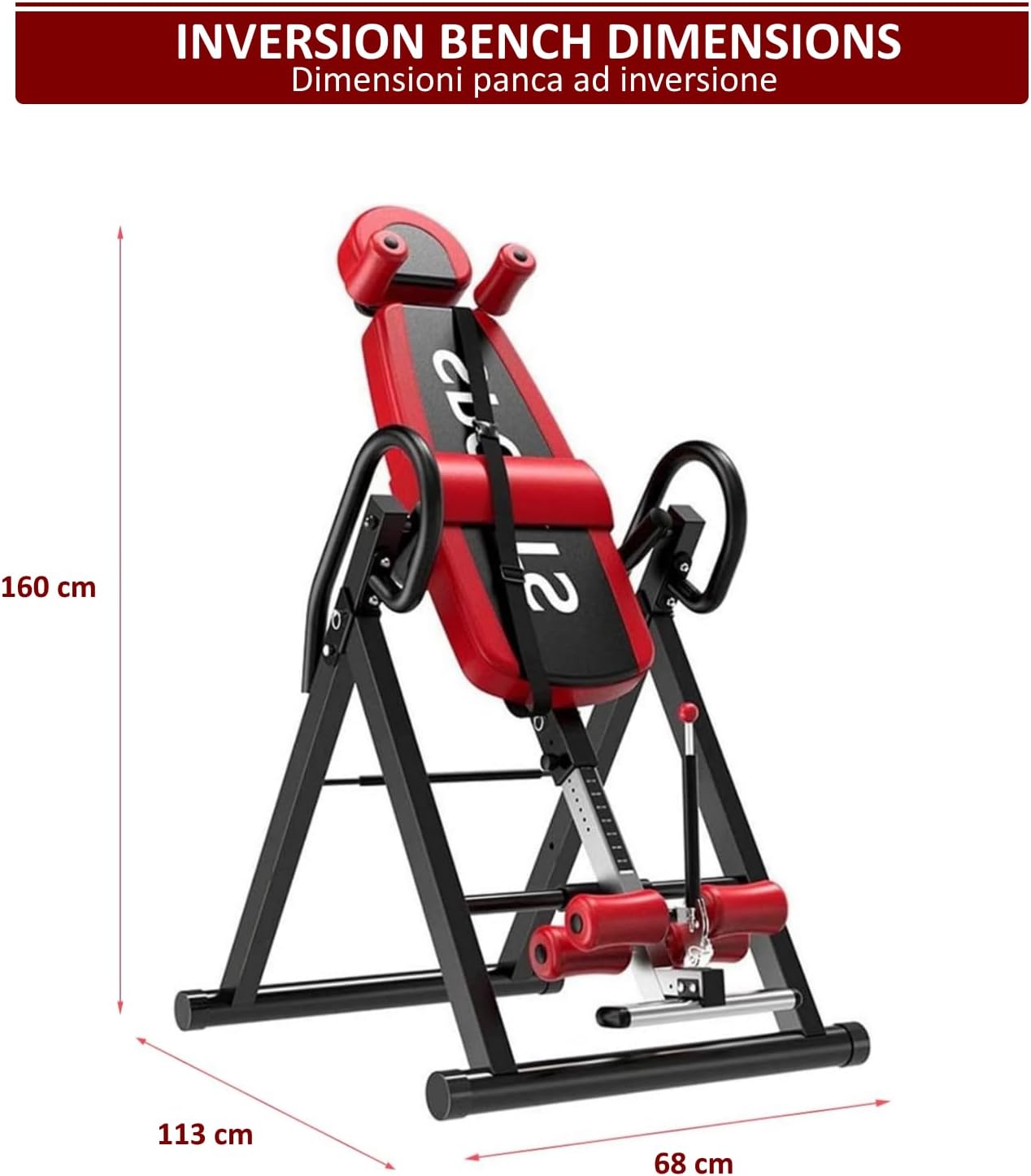 Panca ad inversione Resistente con Poggiatesta - immagine 8