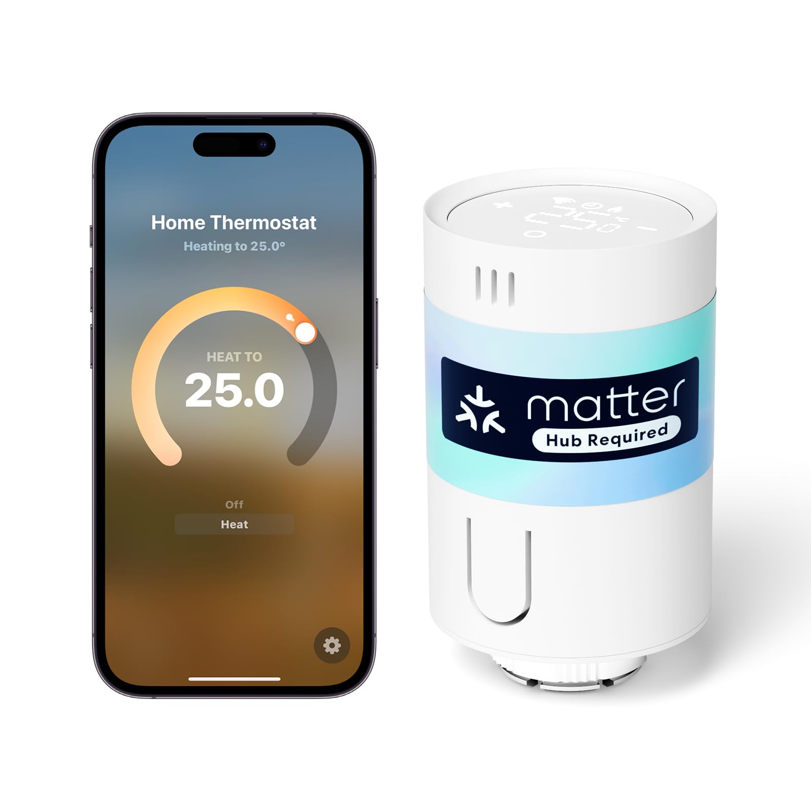 Meross Matter Termostato Radiatore Smart WiFi