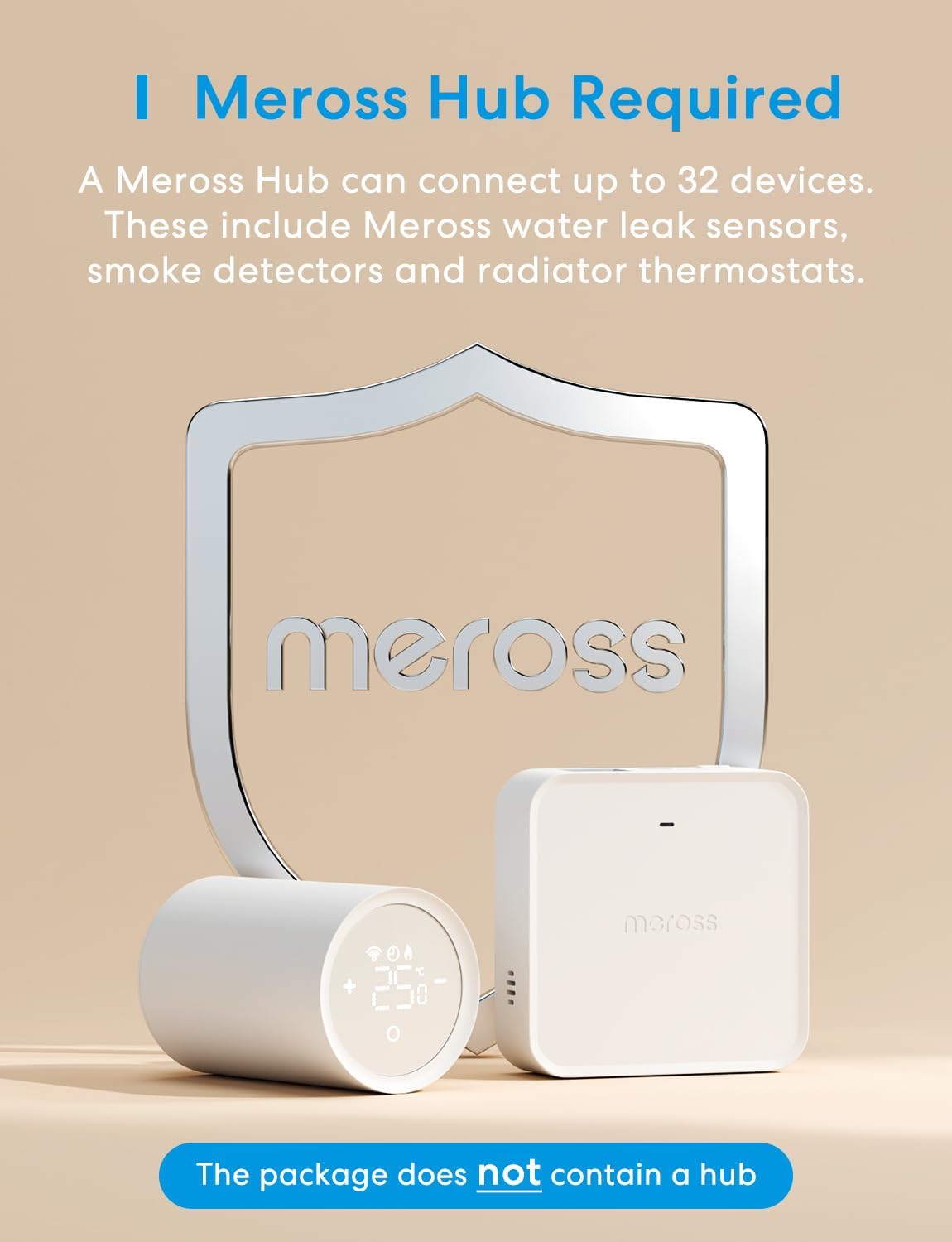 Meross Matter Termostato Radiatore Smart WiFi - immagine 6