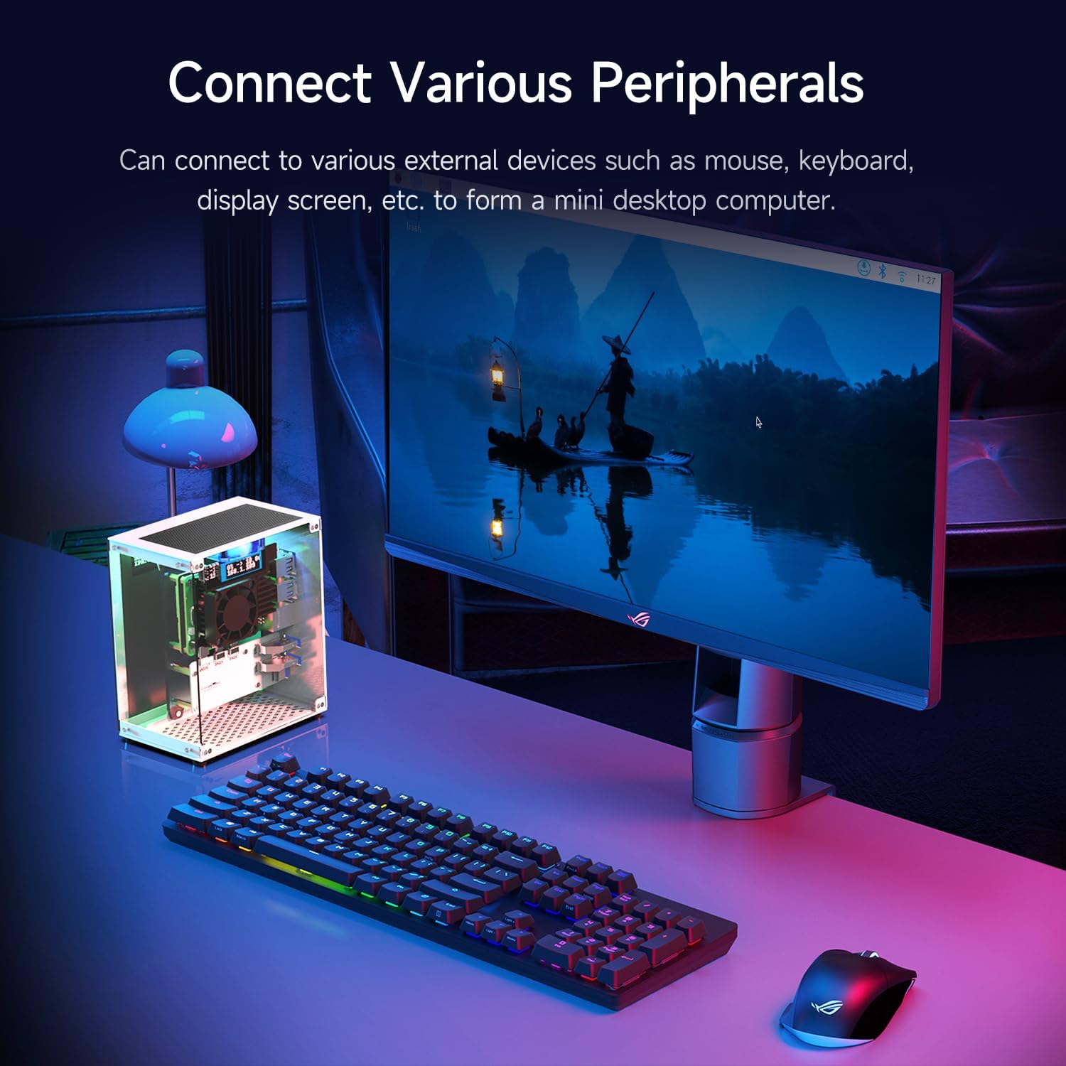 Yahboom Custodia Alluminio per Raspberry Pi 5 - immagine 6