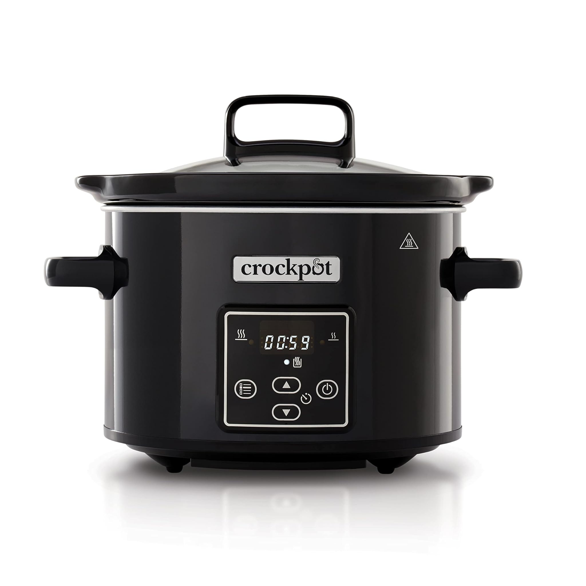 Crock-pot Pentola per Cottura Lenta Digitale Nera 2.4L
