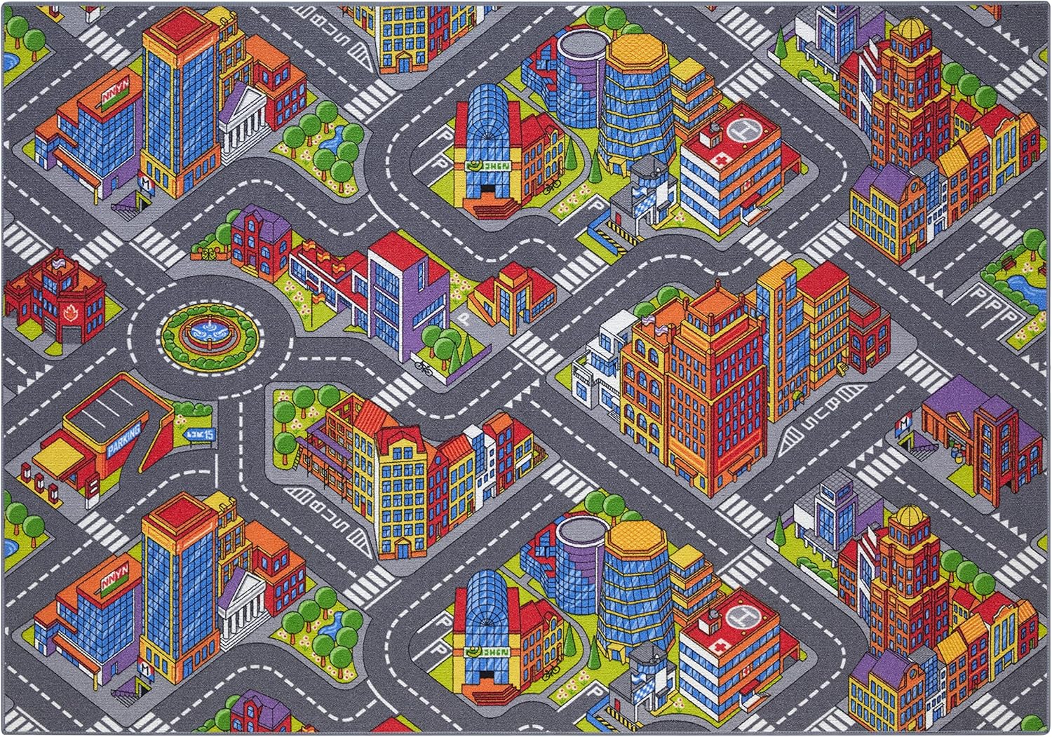 Carpet Studio Tappeto Bambini 140x200cm - Big City - immagine 1