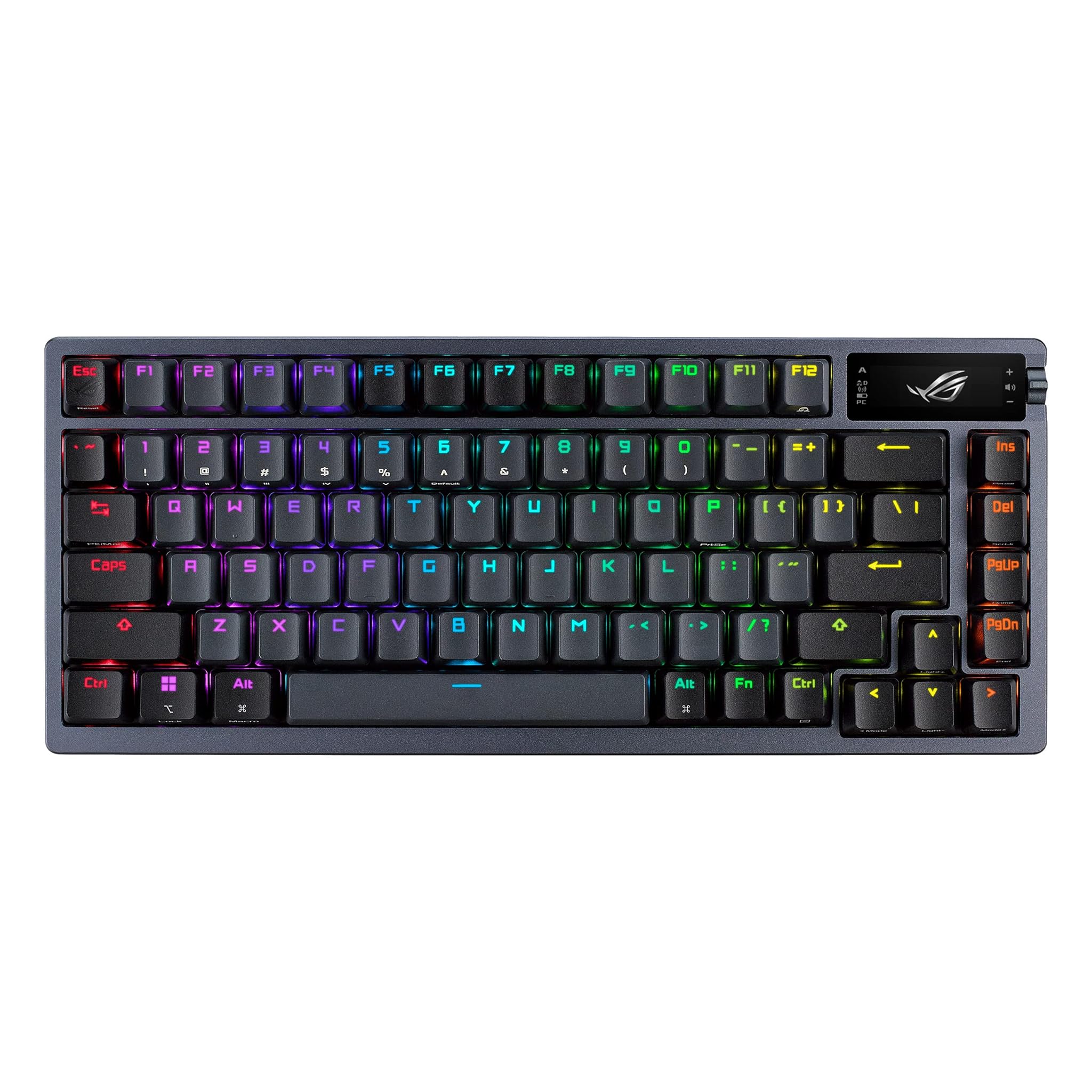 Asus ROG Azoth - Tastiera Gaming Wireless 75 Tasti, Nero