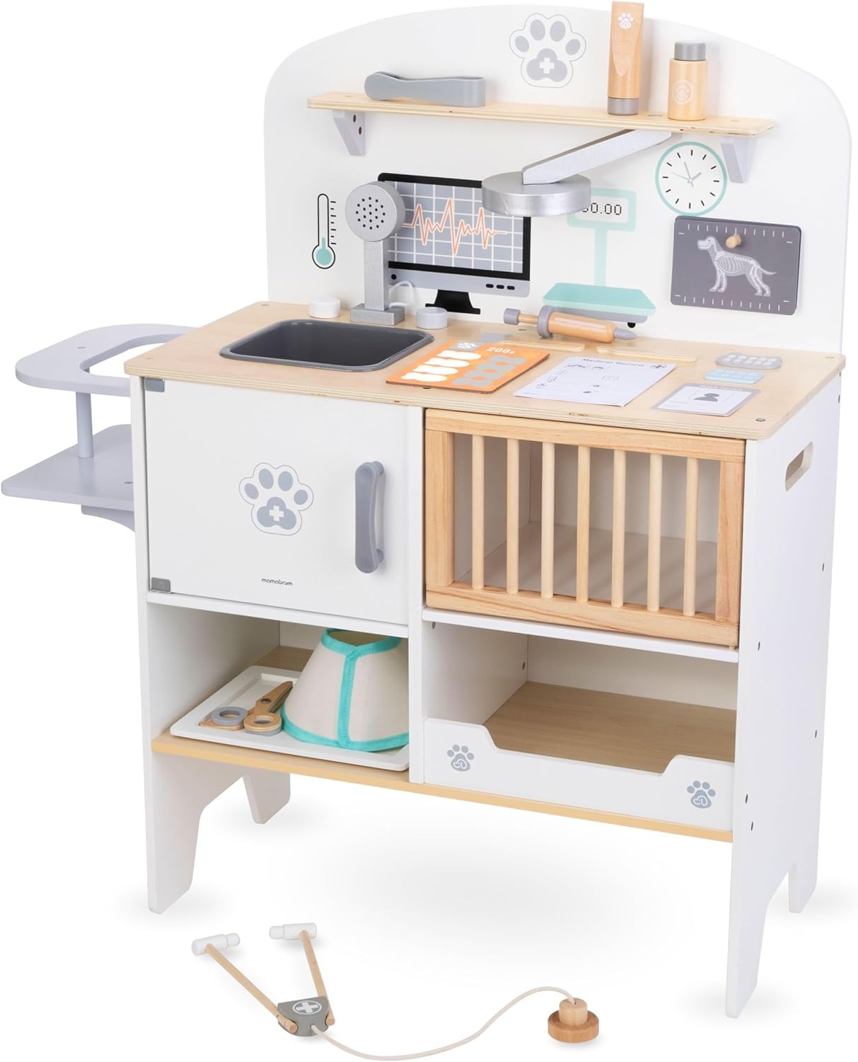 Mamabrum Ospedale per Animali in Legno - immagine 3