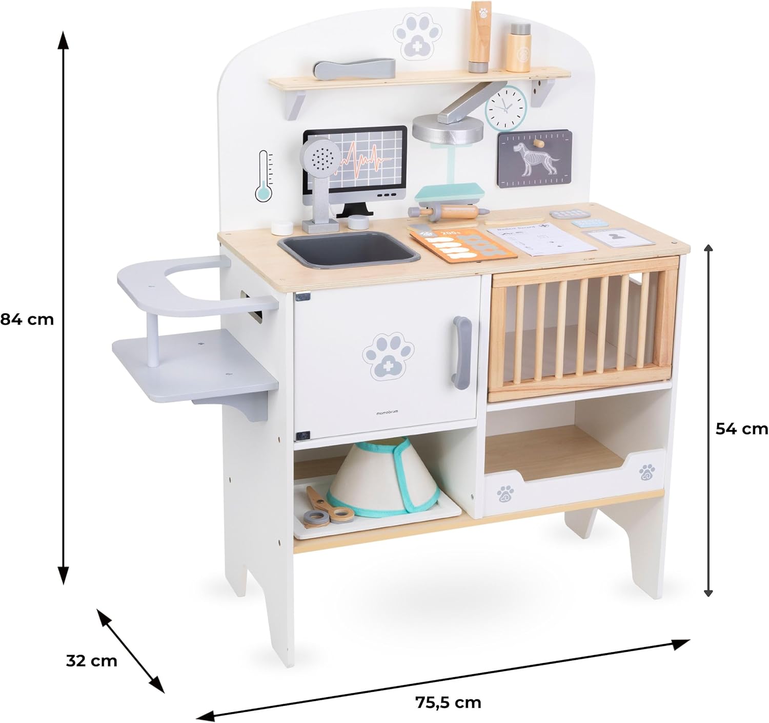 Mamabrum Ospedale per Animali in Legno - immagine 6
