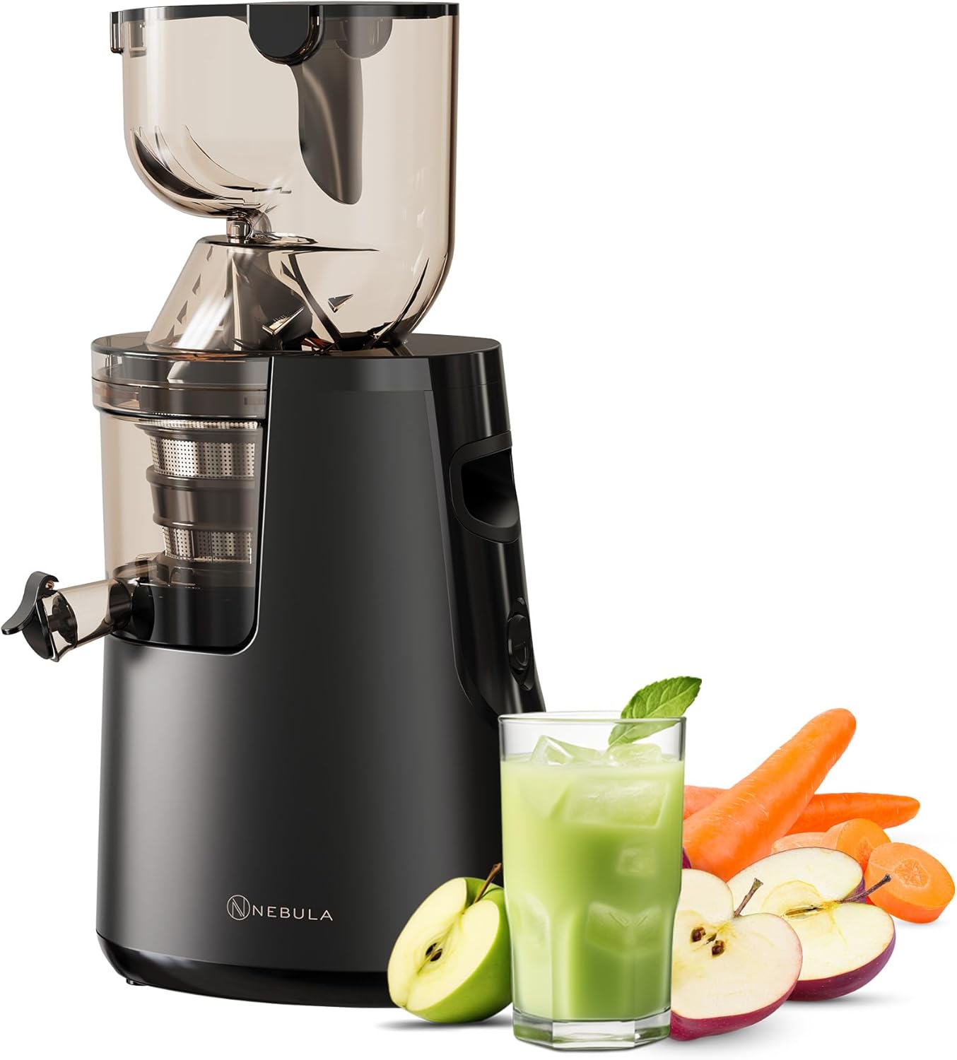 Nebula Spremiagrumi Elettrico 45 Giri/Min, Nero - immagine 1