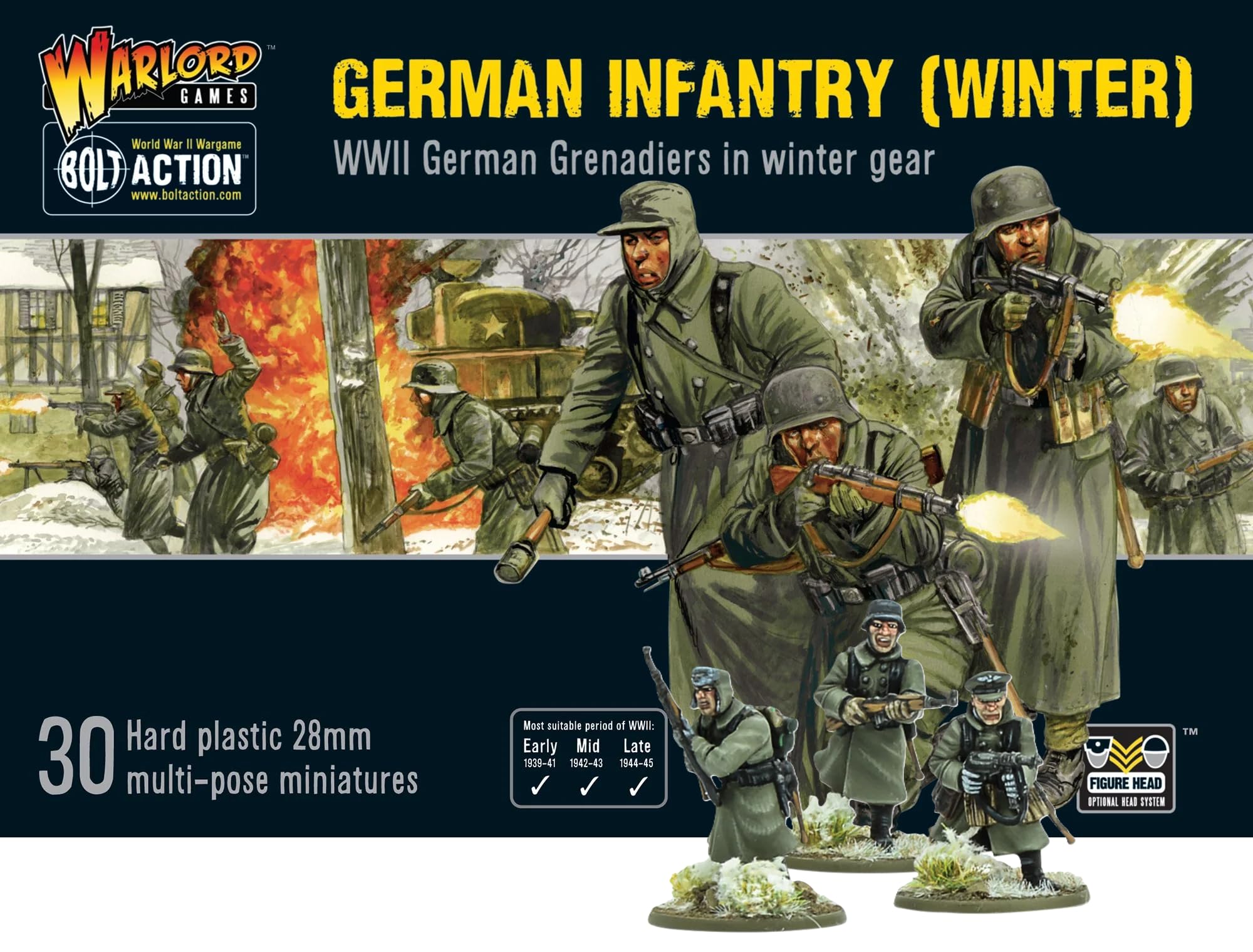 Warlord Games Bolt Action Fanteria Esercito Tedesco Inverno