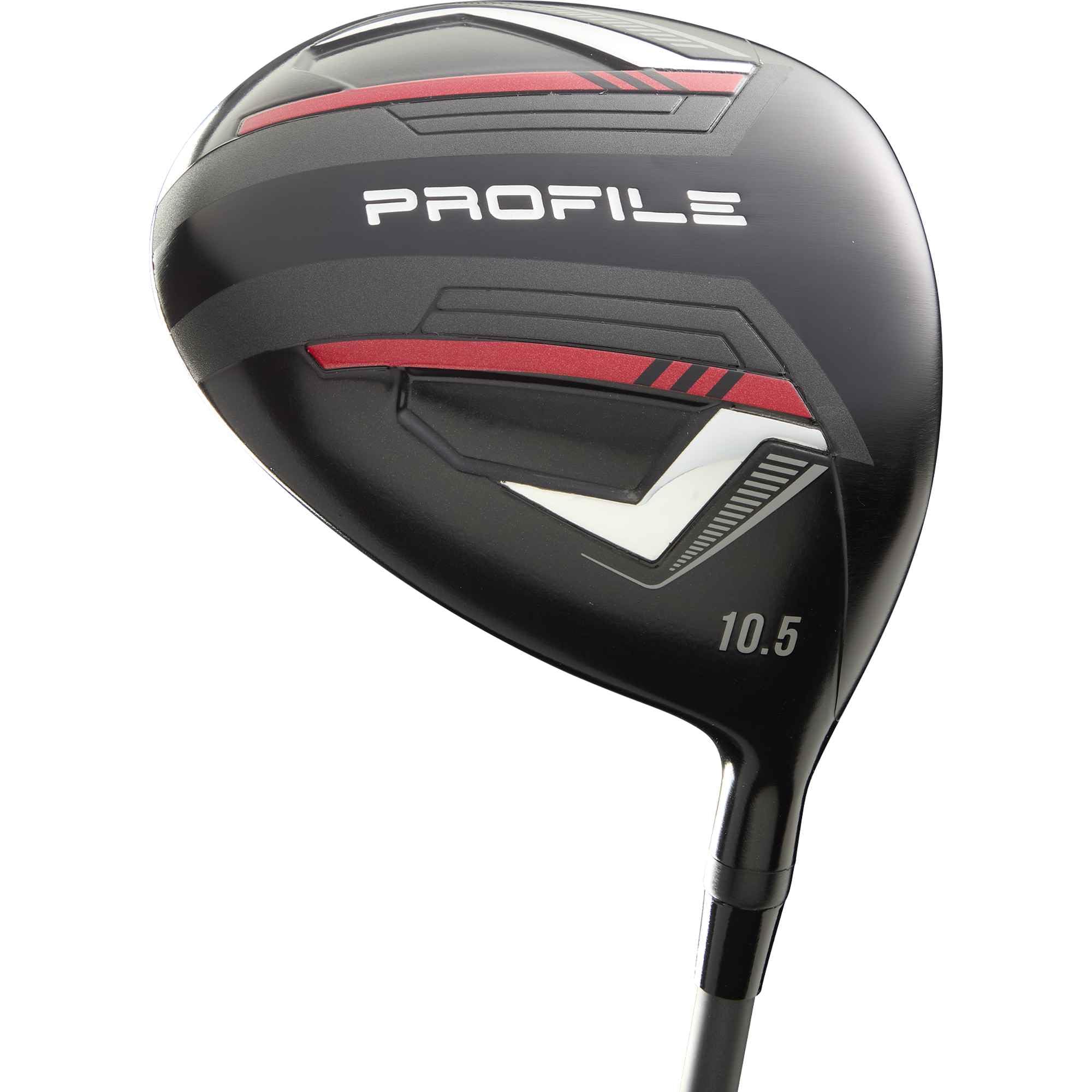 Wilson Profile Mens Singolo Driver, Uomo, Rosso/Nero, Standard