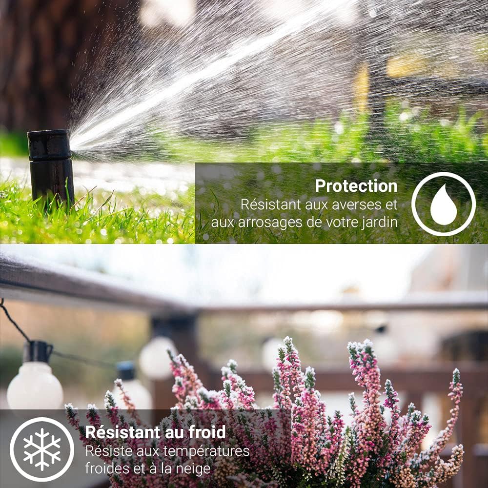 Xanlite GRL5230VB - Ghirlanda Esterni E27, Cavo Nero - immagine 4