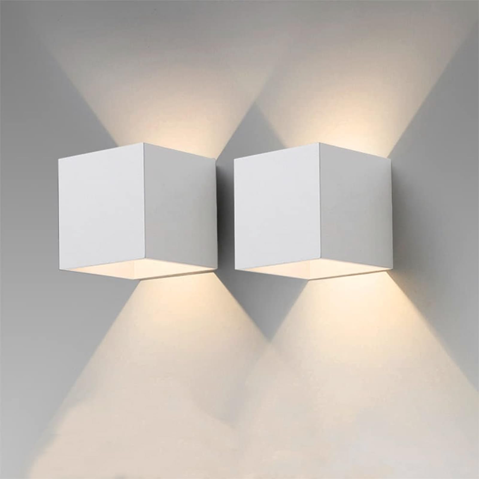 Mokeka Applique da Parete LED 12W 4000K (2 pezzi)