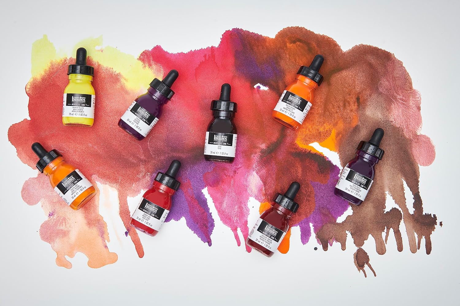 Liquitex Ink! Set Essenziali 6 Flaconi da 30 ml - immagine 6