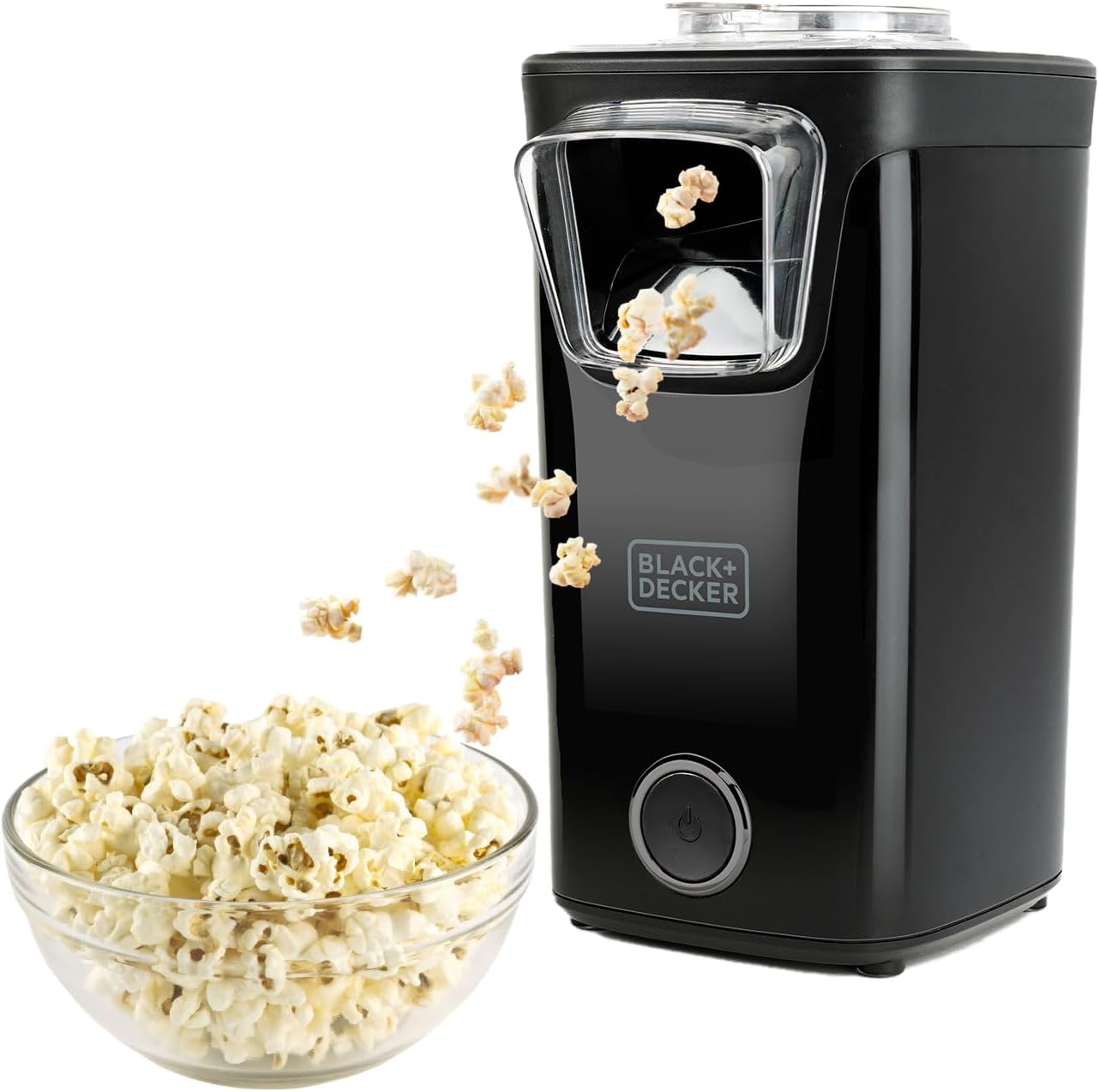 Black+decker BXPC1100E - Macchina Popcorn 1100W, Nero
