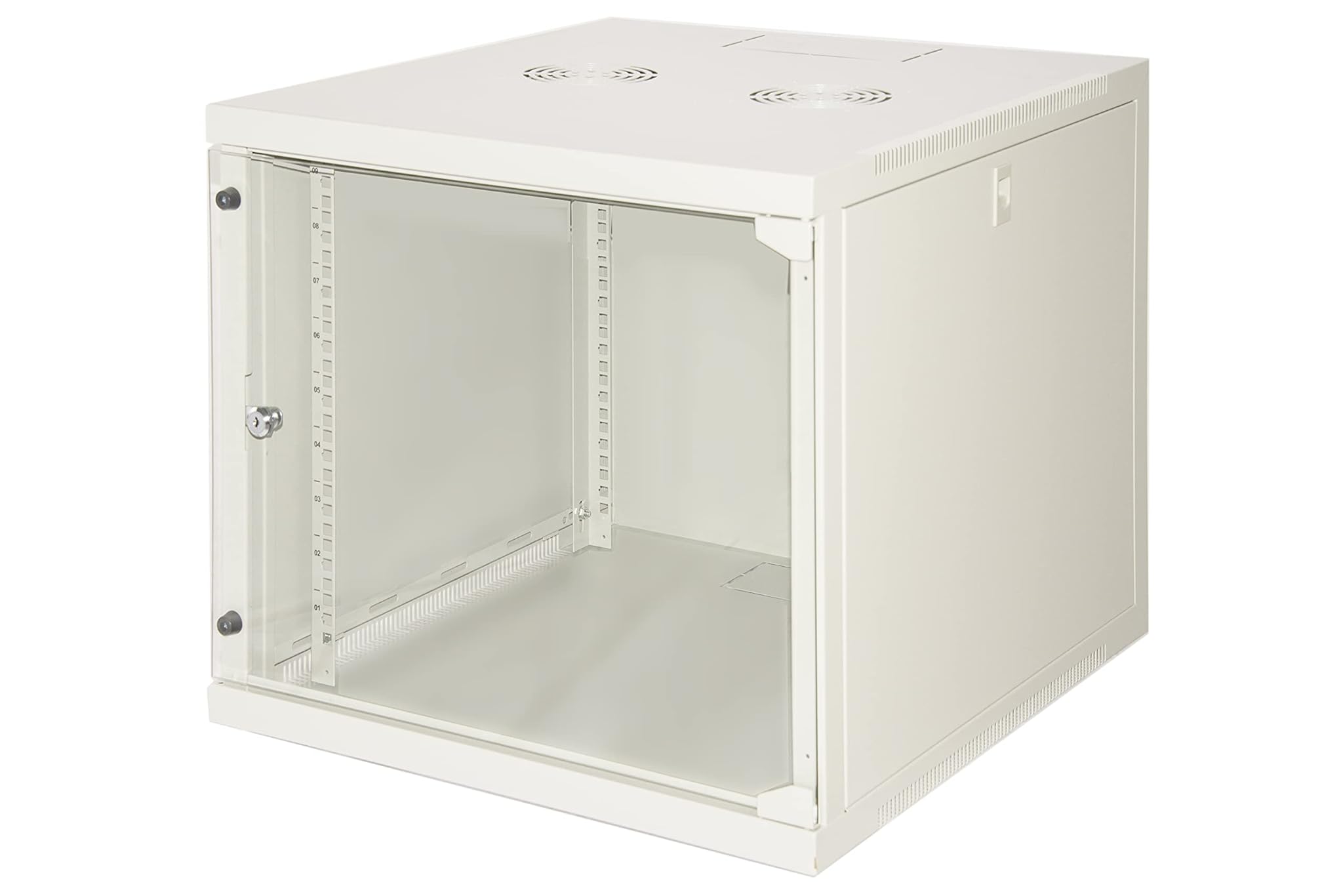 Link LK1909U66G - Armadio Rack 19" 9 Unità da Muro, Grigio