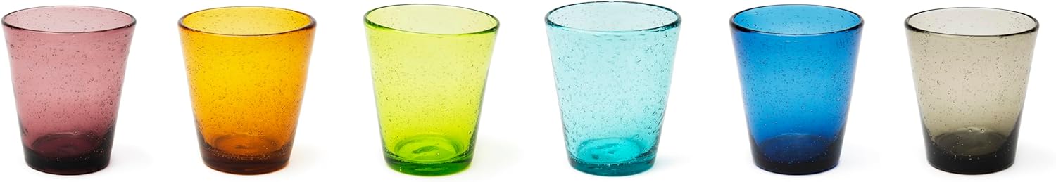 Excelsa Color Bubble Set 6 Bicchieri Acqua 300ml - immagine 2