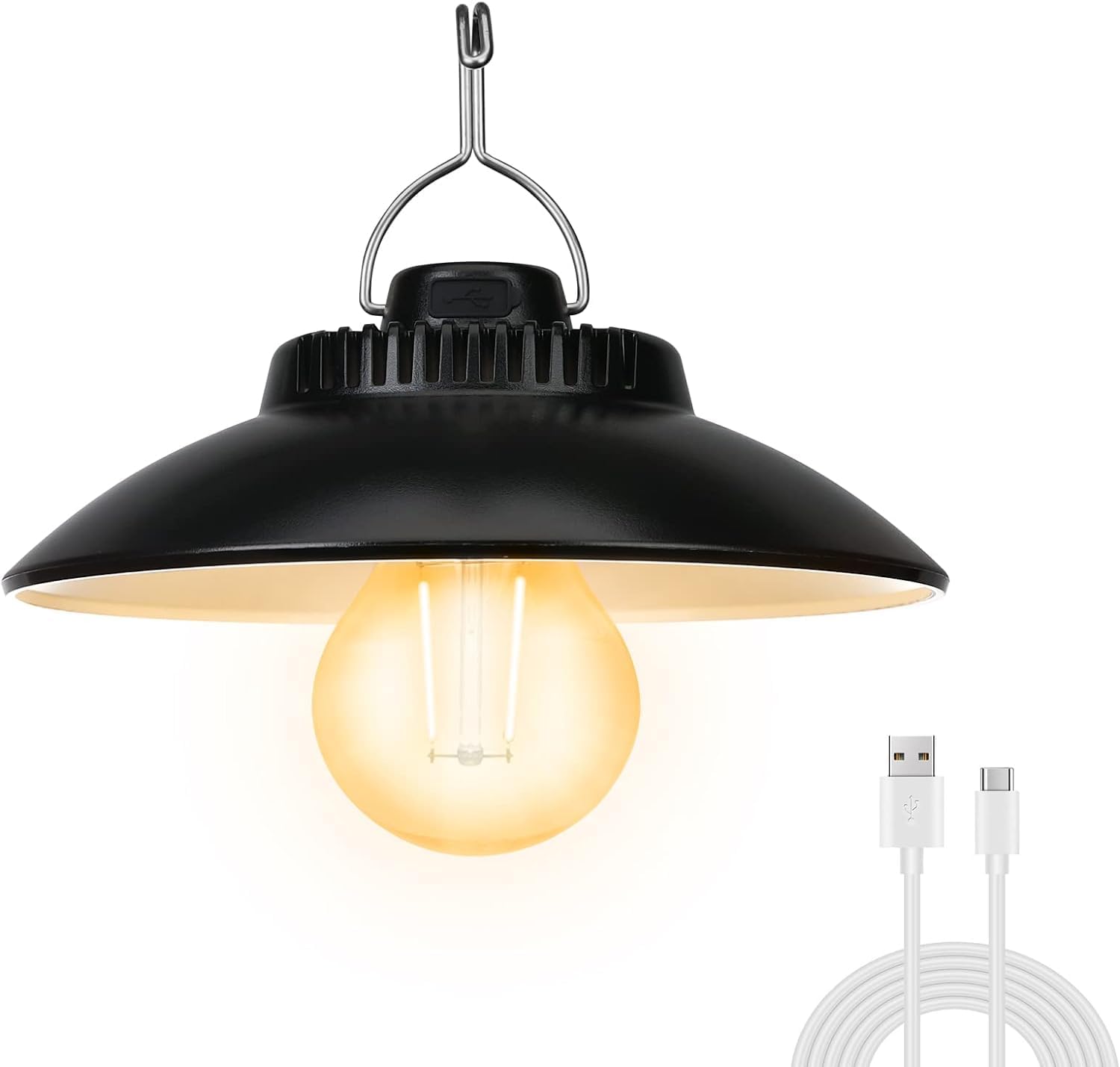 Yizhet Lanterna da Campeggio LED Ricaricabile Retro - immagine 1