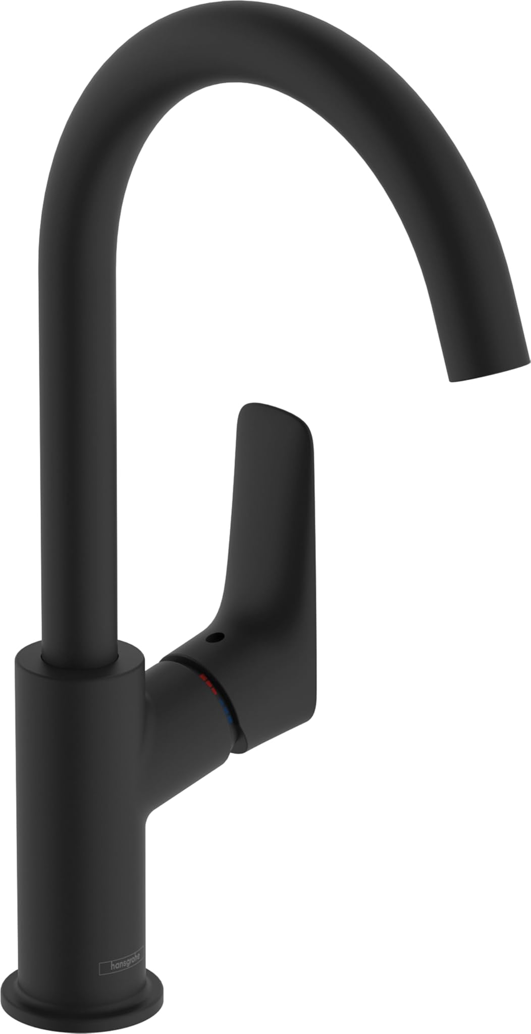 Hansgrohe Logis - Rubinetto Lavabo EcoSmart Nero Opaco