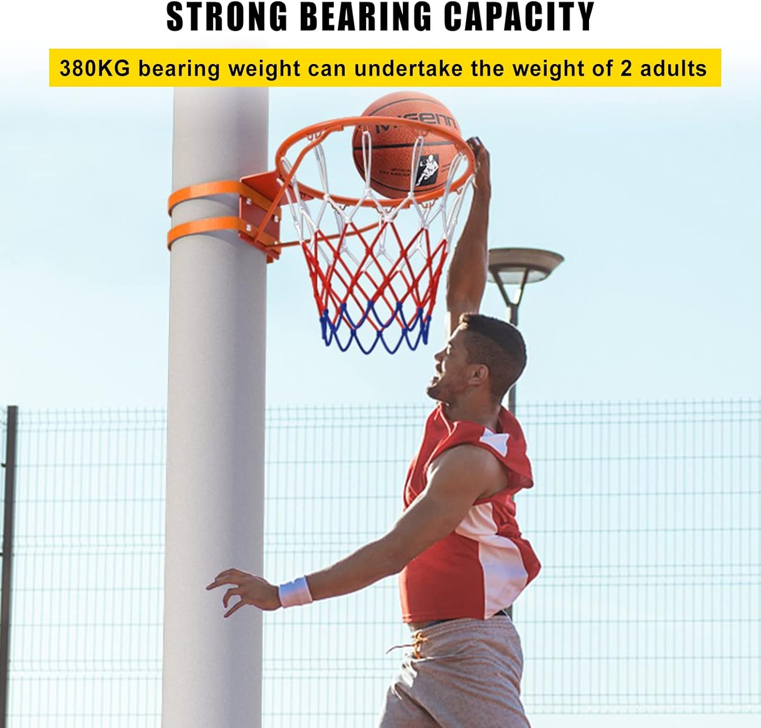 Canestro da Pallacanestro Ø 18" per Esterno - immagine 4