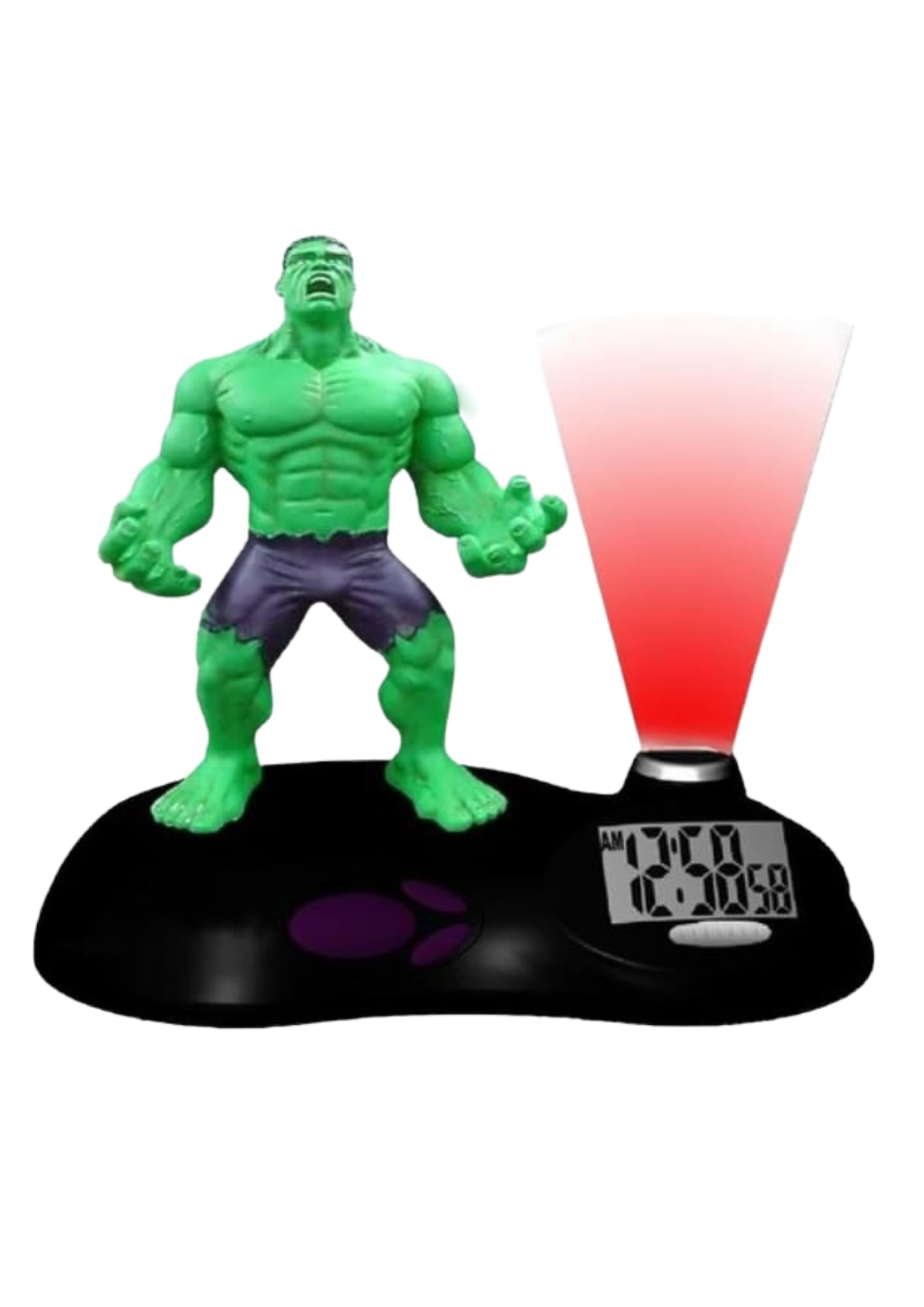 Suncity Sveglia per Bambini con Figura di Hulk