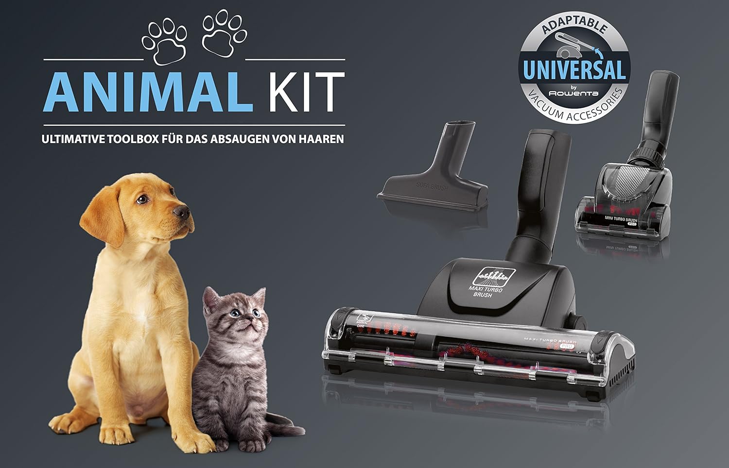 Rowenta Zr001120 Animal Kit, Plastica - immagine 2