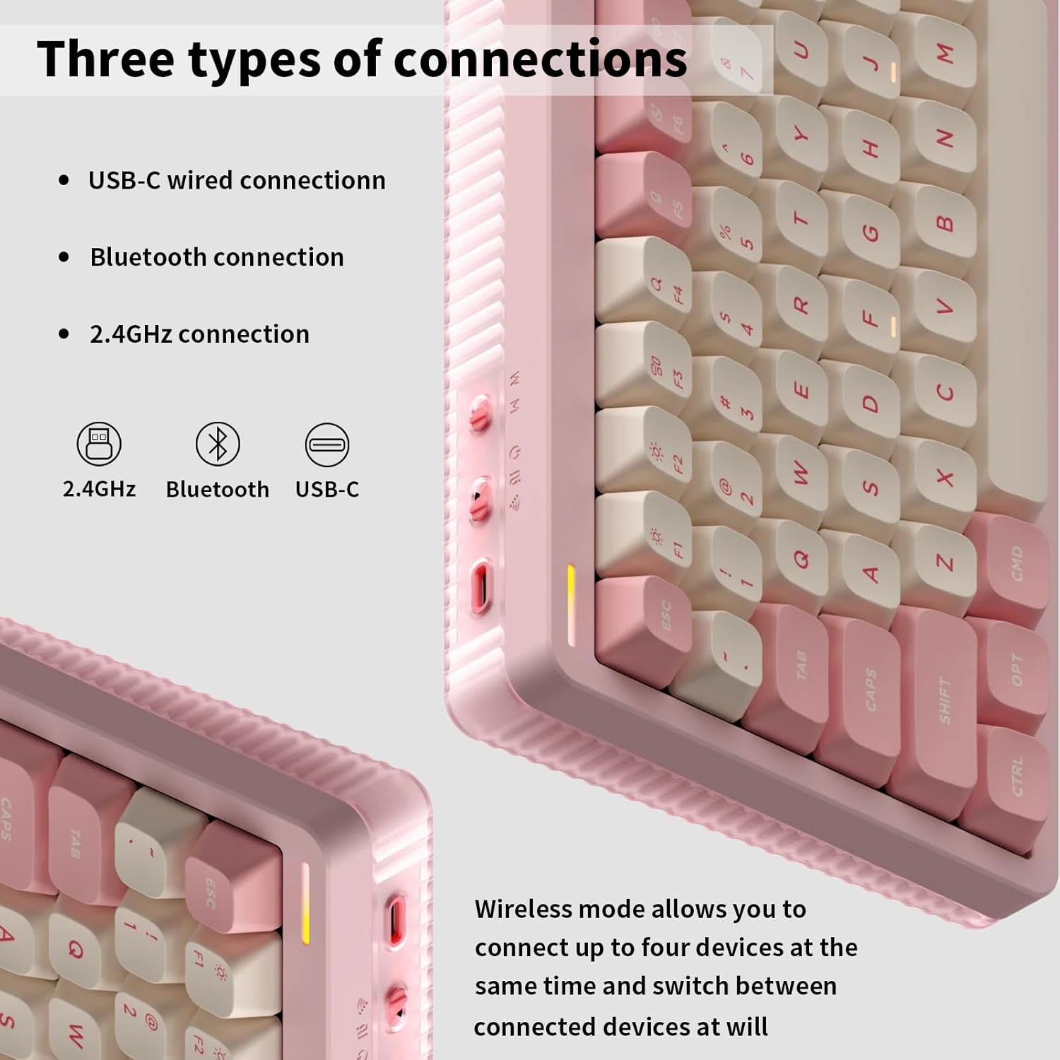 Nuphy Halo96 V2 - Tastiera Wireless Gaming 96% - immagine 3