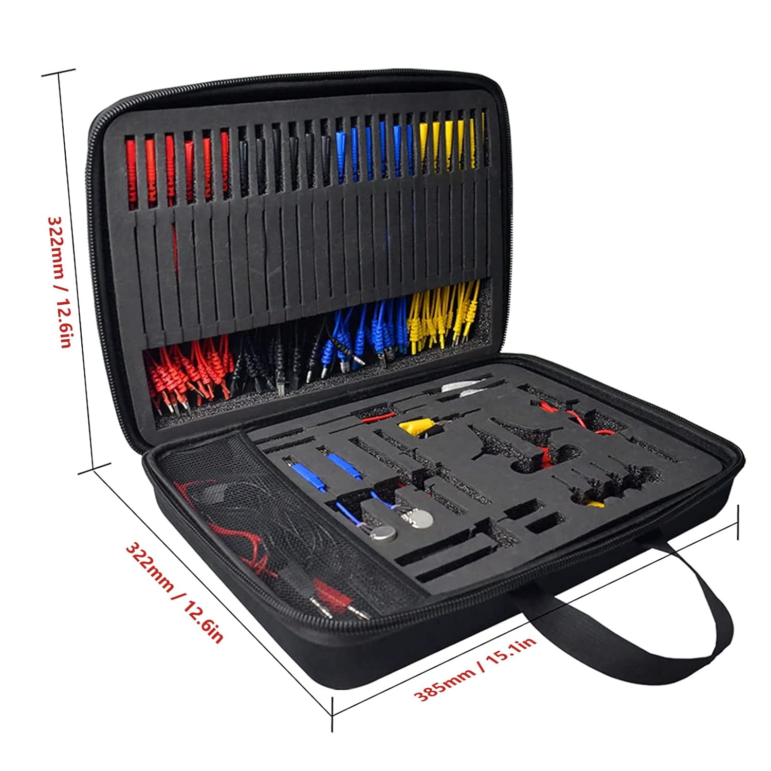 Test Lead 92 Pezzi Kit Multimetro Elettricista - immagine 6