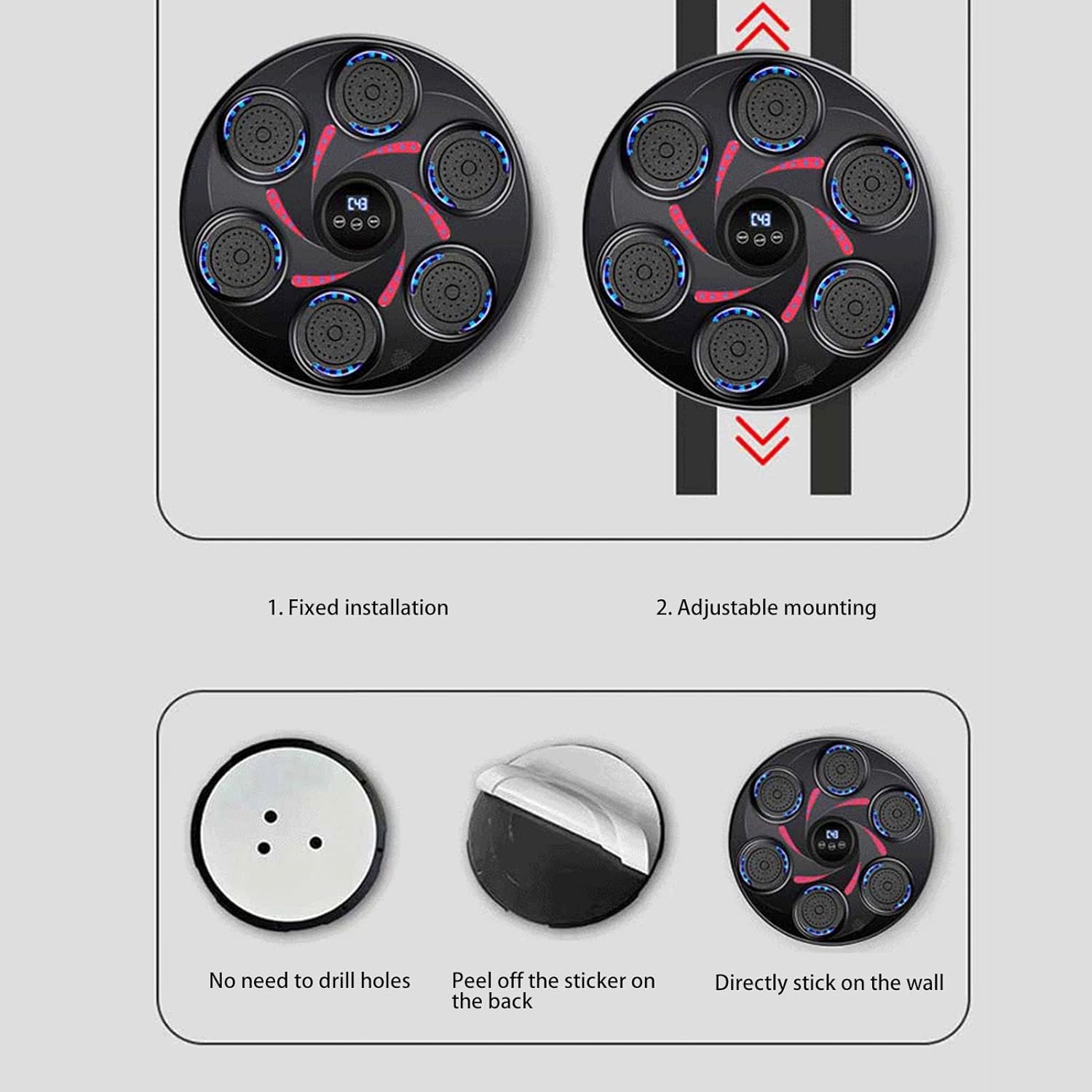 Diyeeni Macchina da Boxe Musicale Intelligente - immagine 8