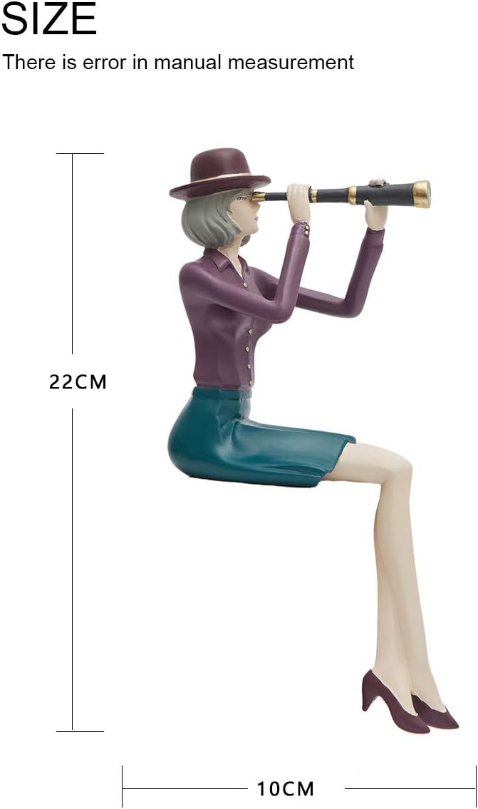 Amoy-Art Scultura Donna Moderna Resina 22cm - immagine 3