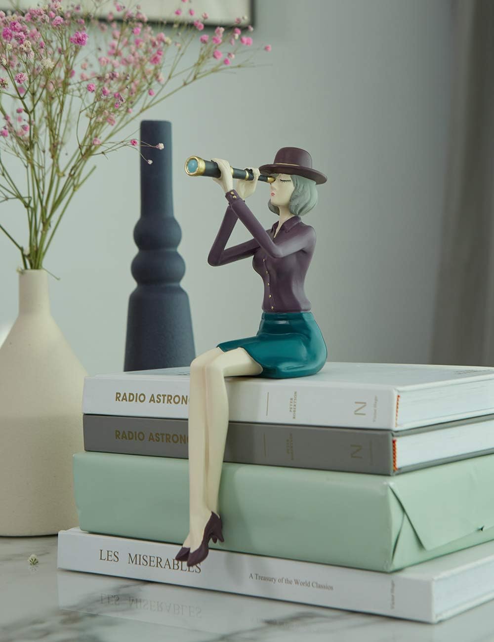 Amoy-Art Scultura Donna Moderna Resina 22cm - immagine 4