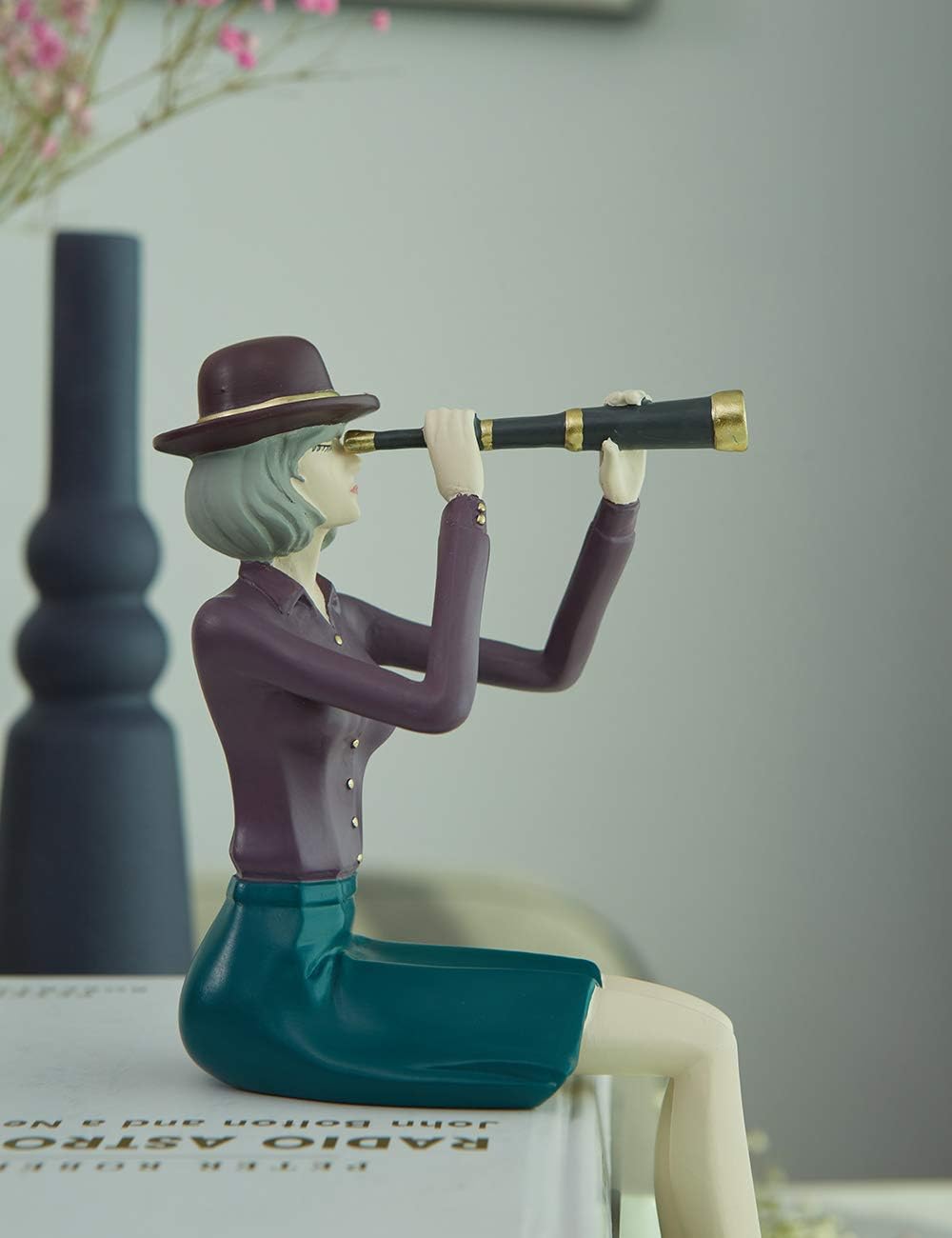 Amoy-Art Scultura Donna Moderna Resina 22cm - immagine 6