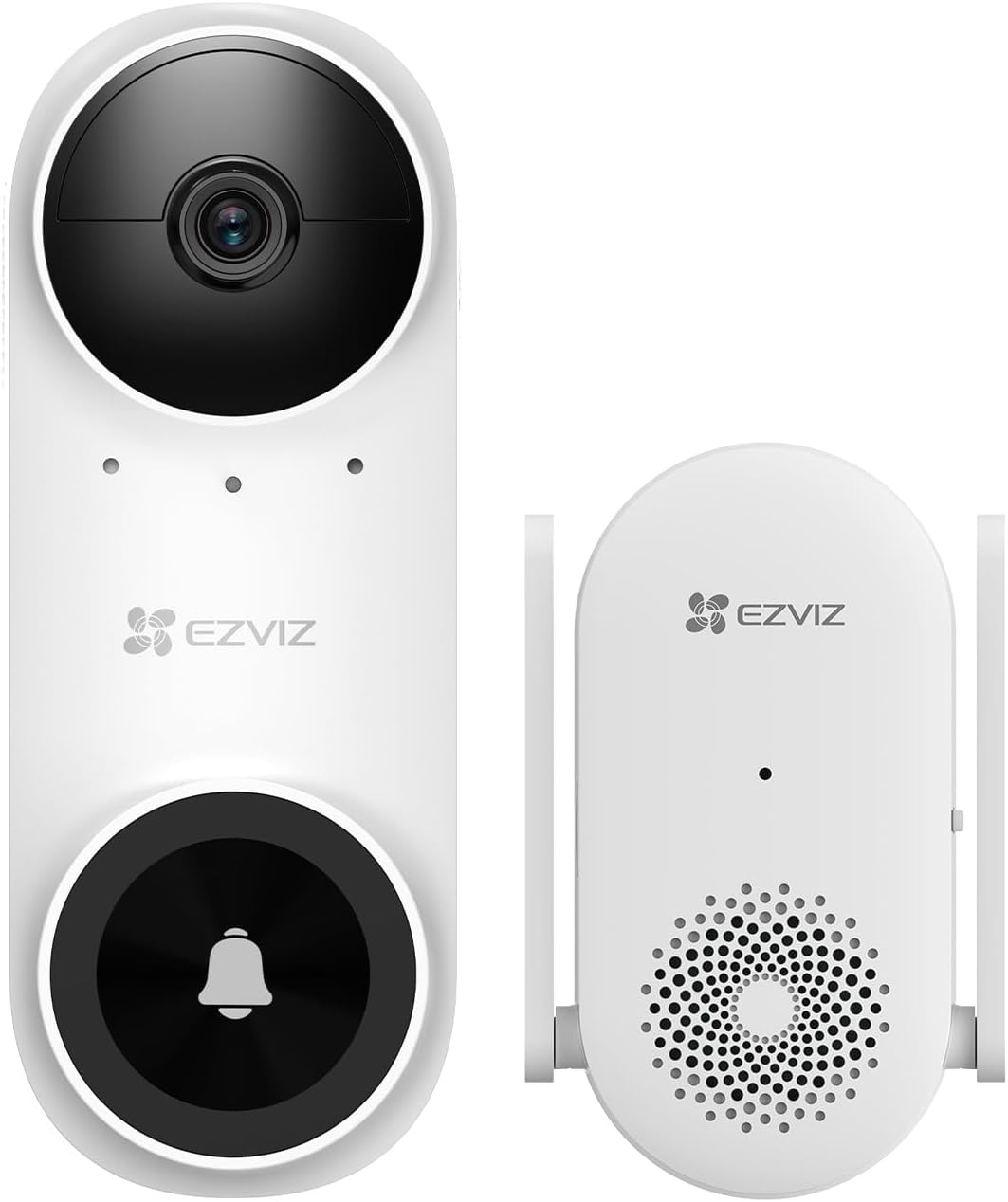 Ezviz CP3 2K Video Campanello WiFi a Batteria - immagine 1