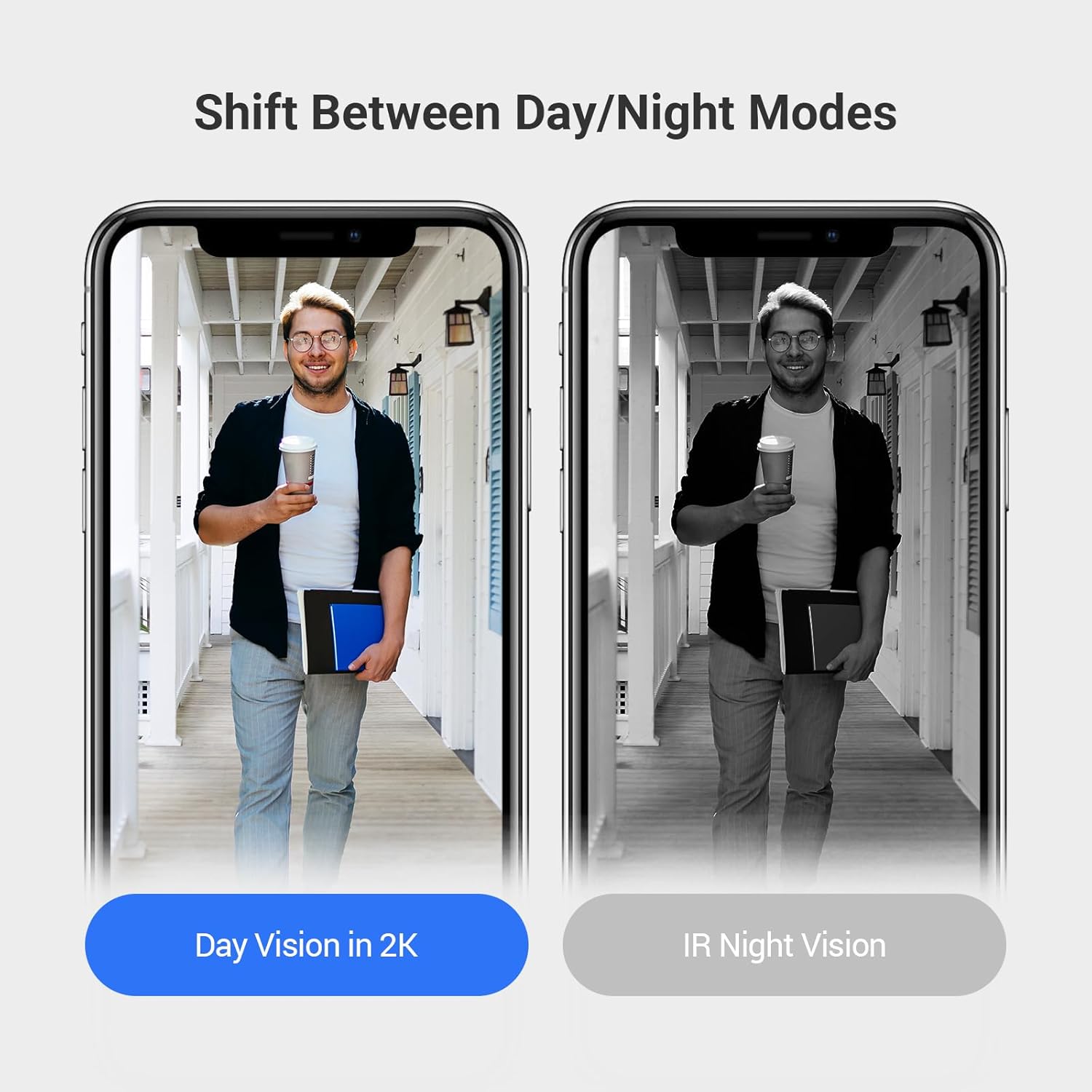 Ezviz CP3 2K Video Campanello WiFi a Batteria - immagine 7