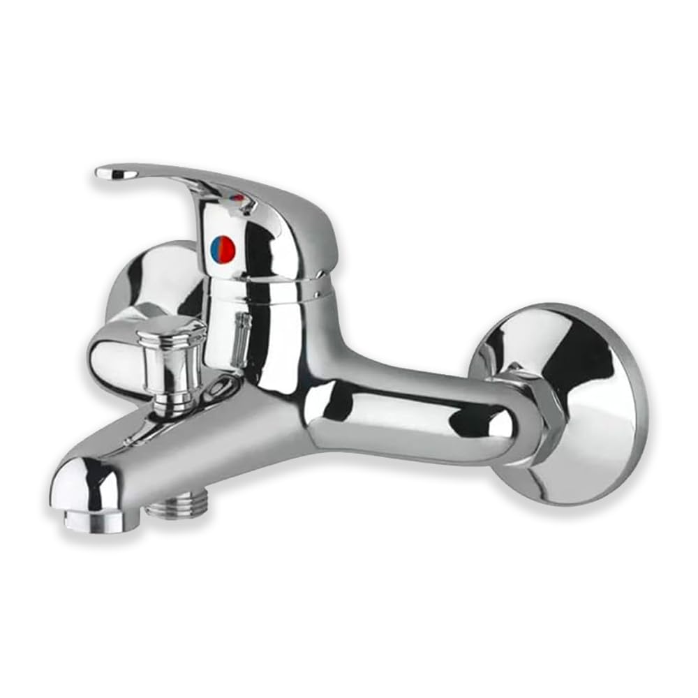 Rubinetto Miscelatore Cromato per Vasca da Bagno