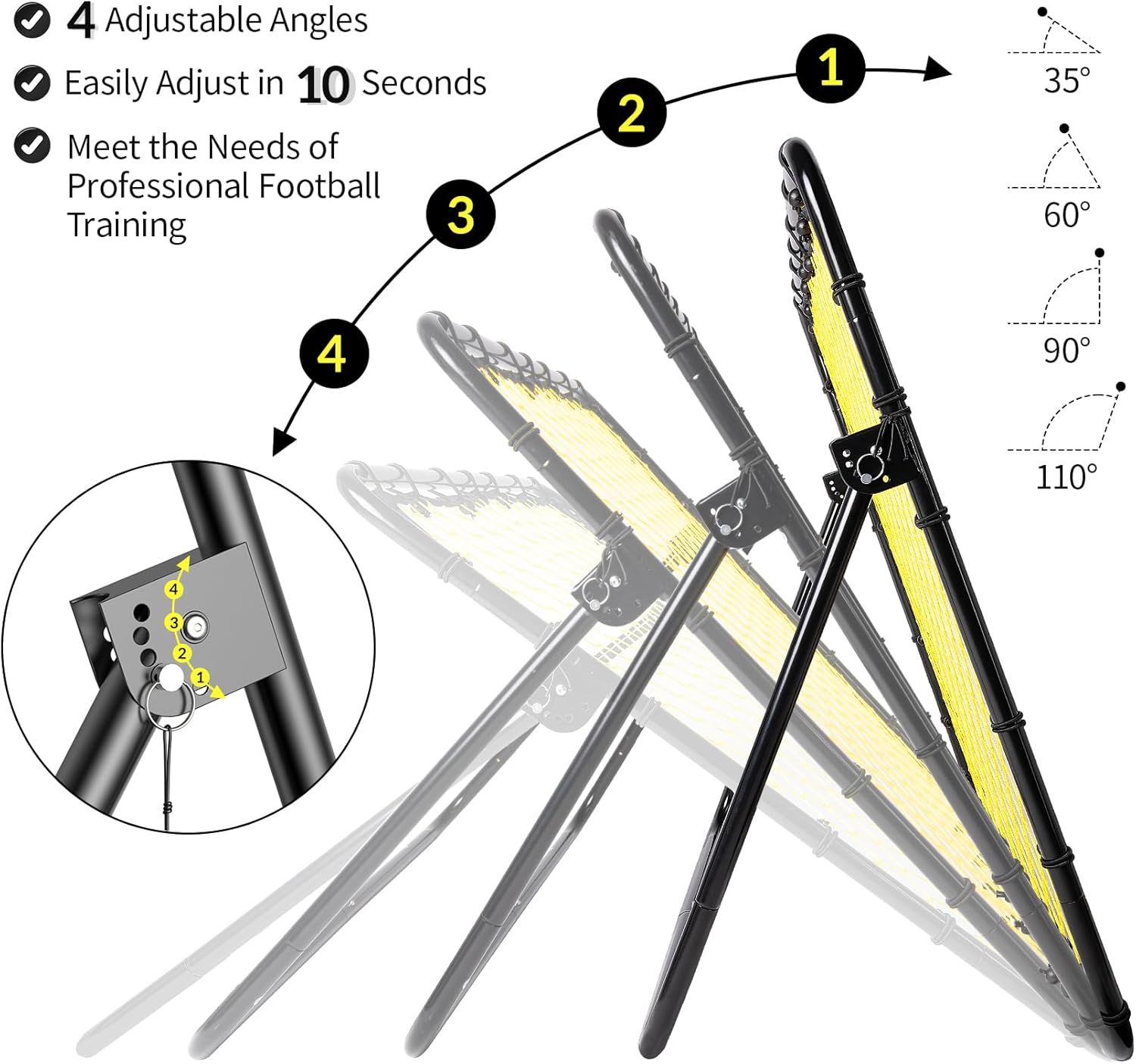 Happy Jump - Rete da Rimbalzo per Allenamento Calcio - immagine 2