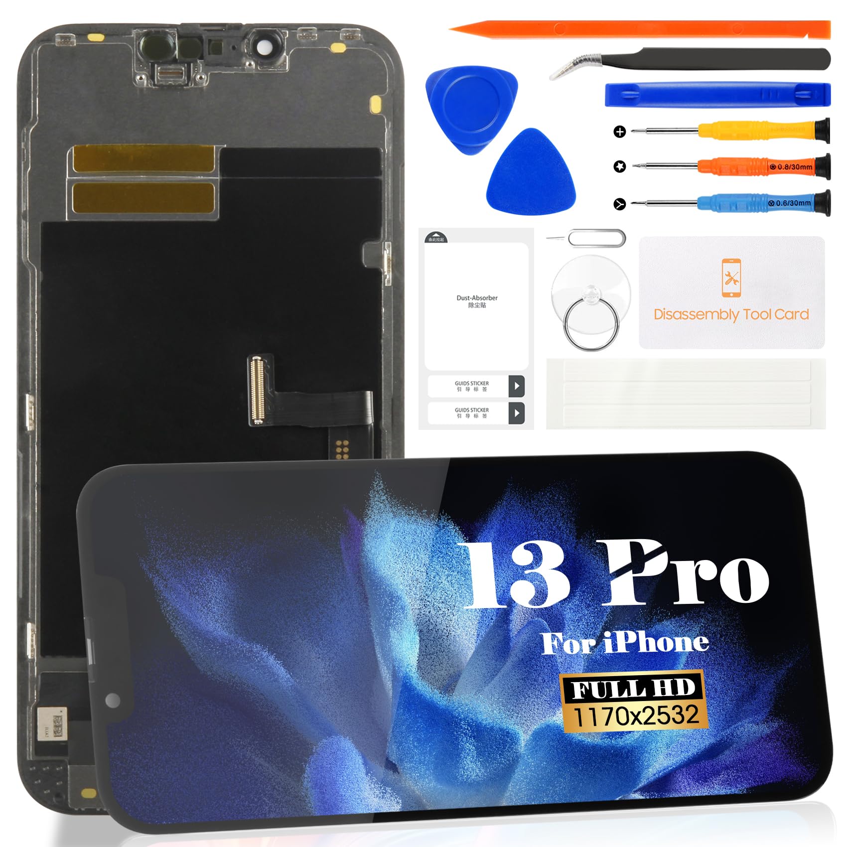 OLED per iPhone 13 Pro 6.1 pollici - Kit Ricambio LCD