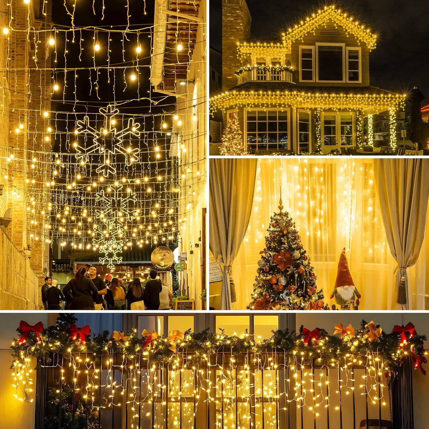 Wowdsgn Catena Luminosa LED Esterni 20m 605 LED - immagine 8