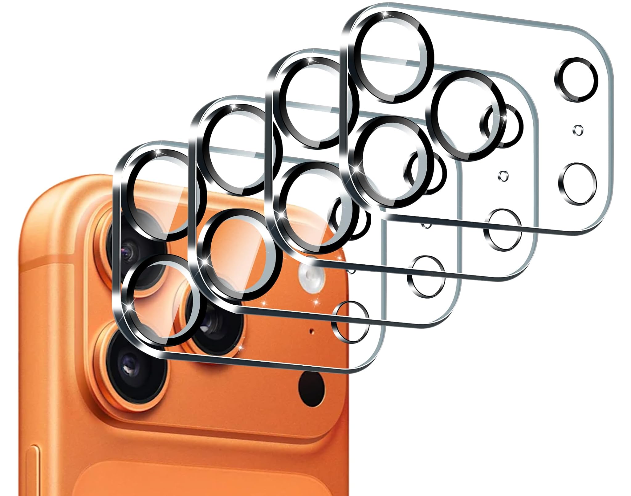 Ivoler 4 Pezzi Pellicola Fotocamera per iPhone 17 Pro Max