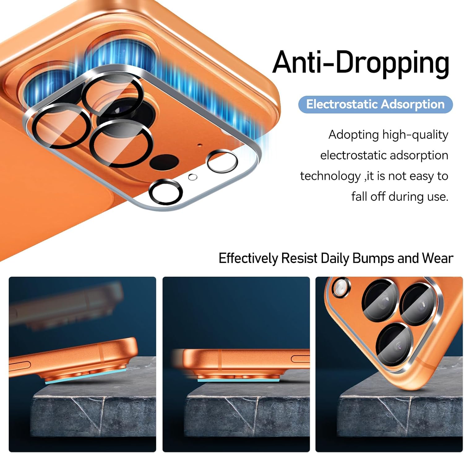 Ivoler 4 Pezzi Pellicola Fotocamera per iPhone 17 Pro Max - immagine 7